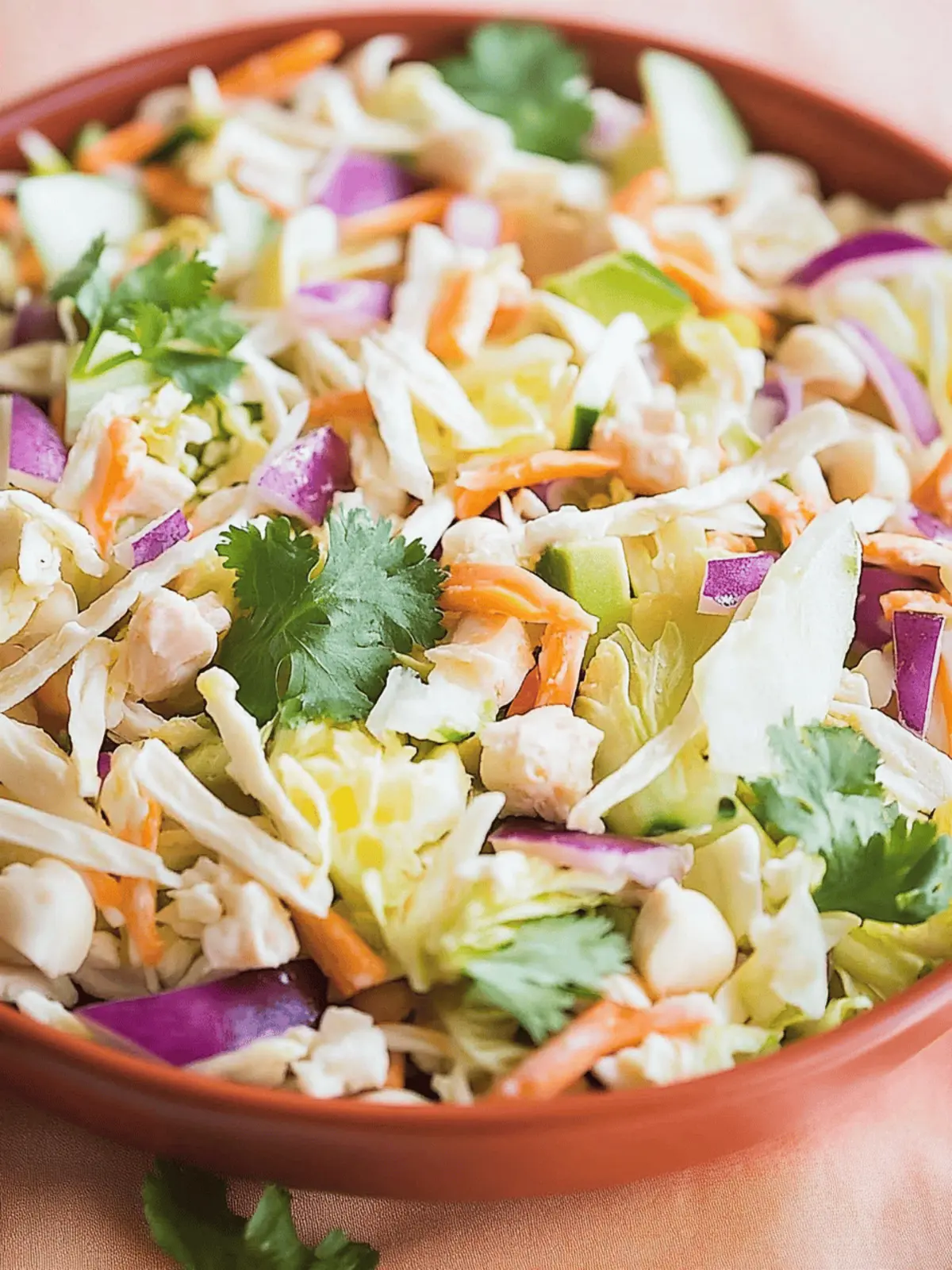 Hühnchen-Salat mit chinesischem Stil