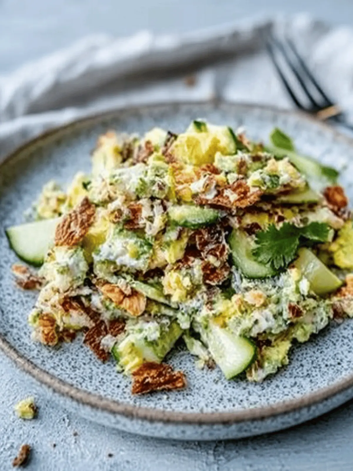 Knuspriger Kartoffelsalat