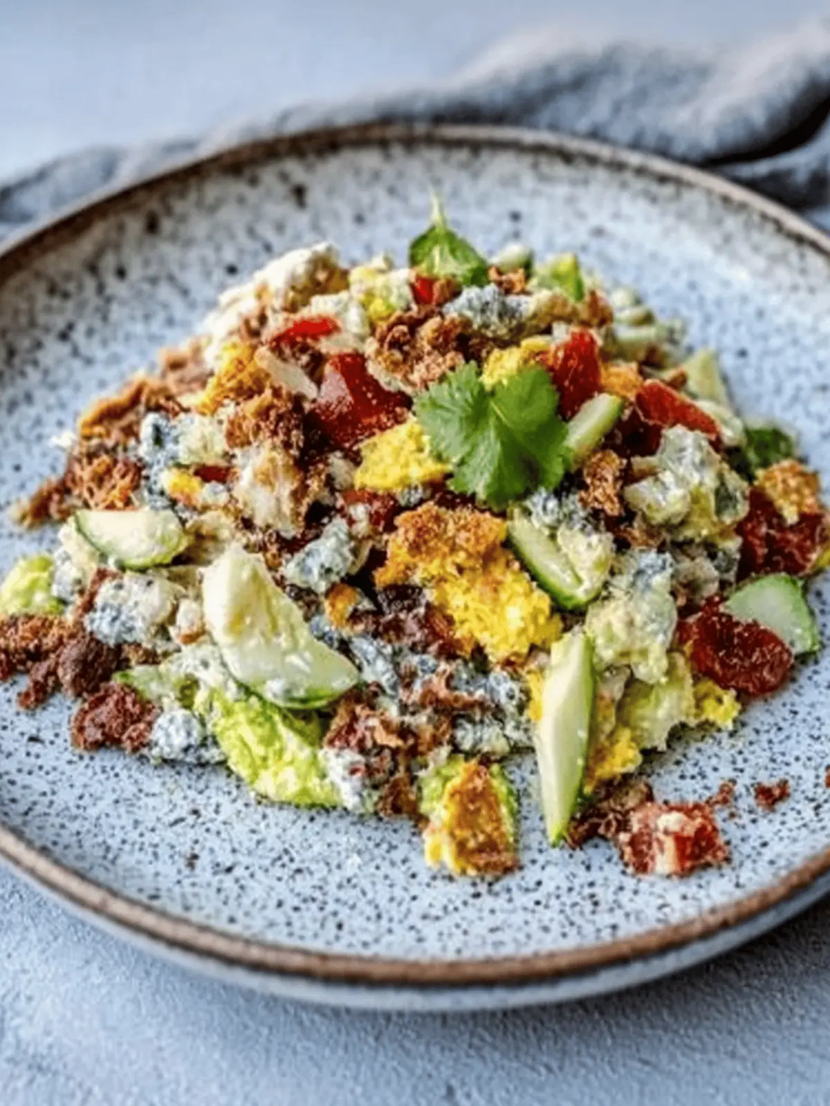 Knuspriger Kartoffelsalat