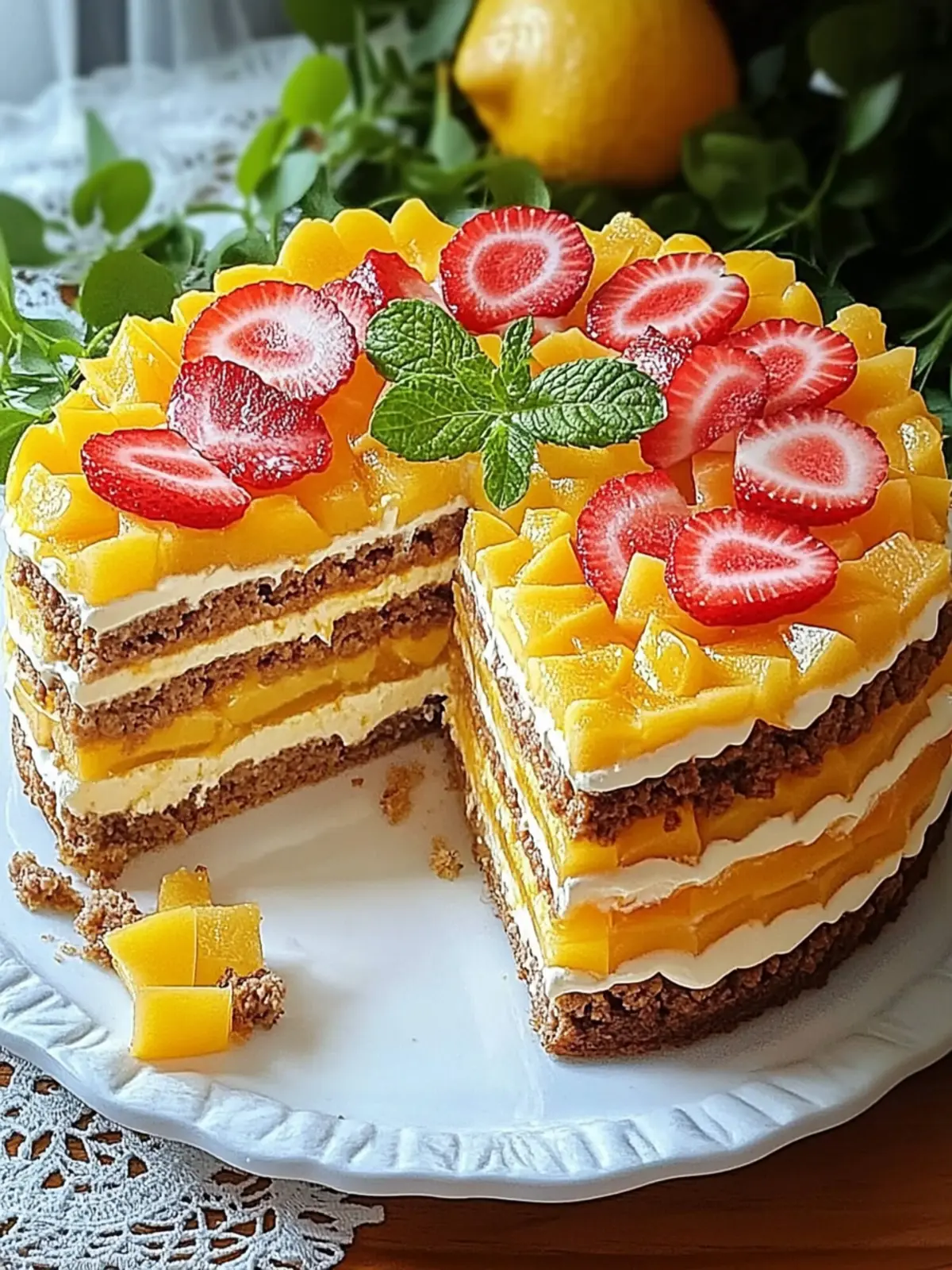 Käseburger-Torte