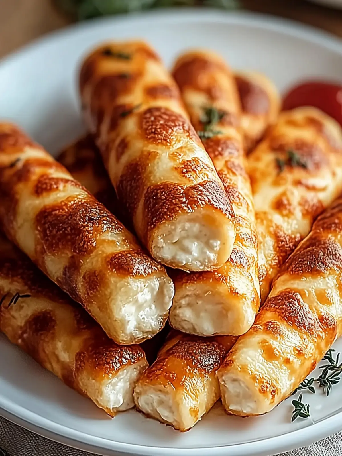Pizza-Roll-Brotsticks