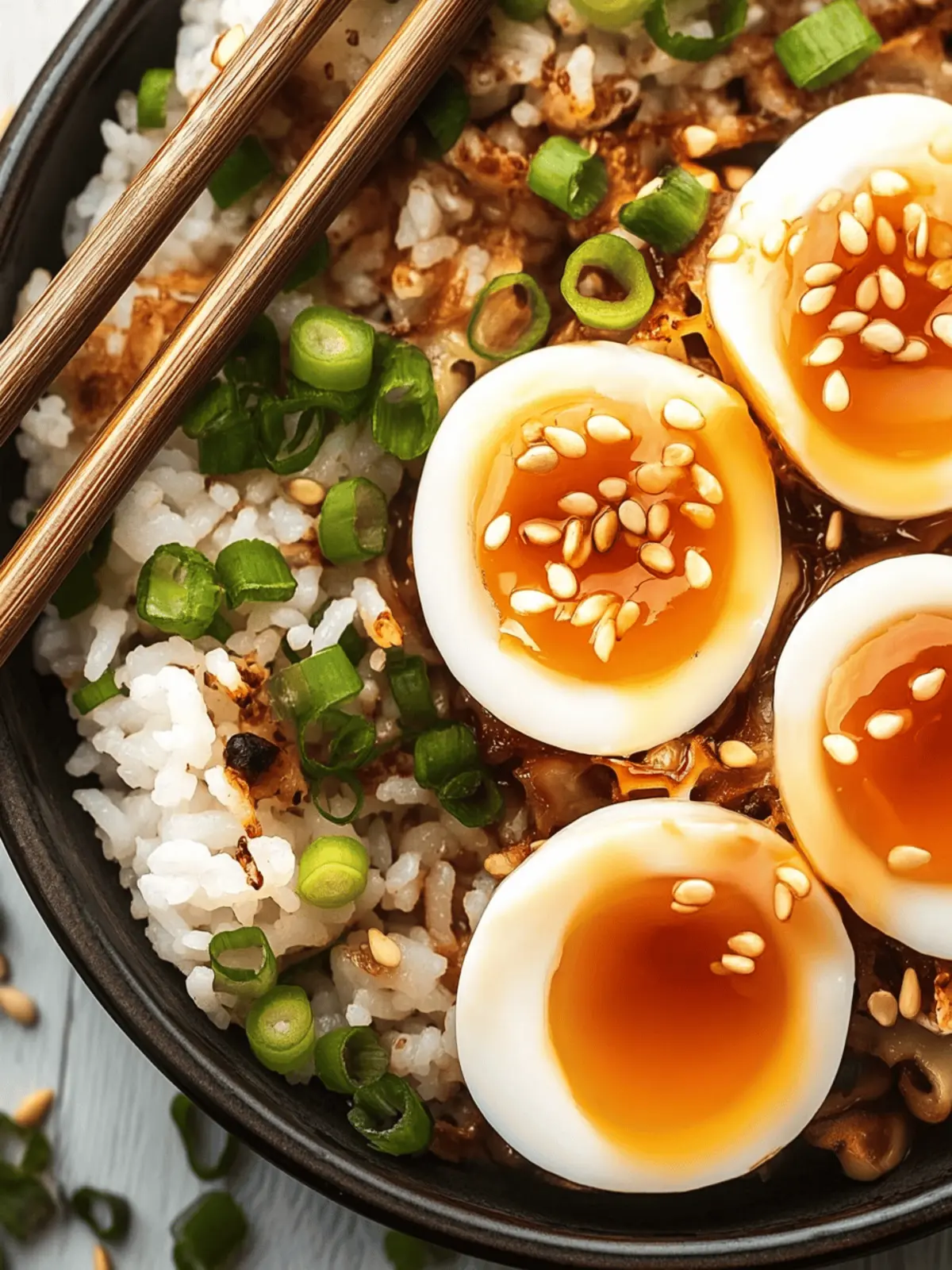 Leckerer Koreanischer Ei-Reis