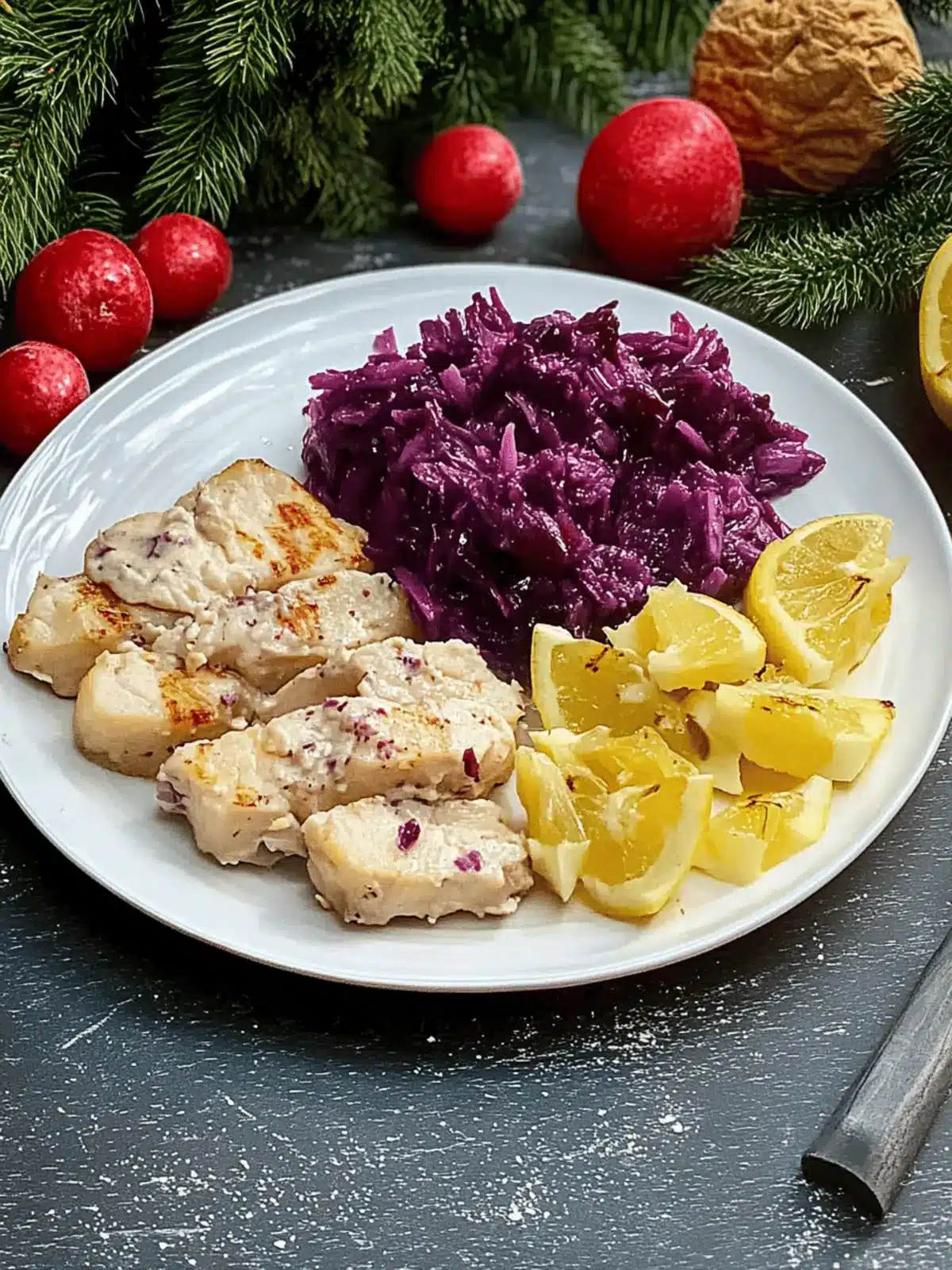 Hähnchenbrust weihnachtlich