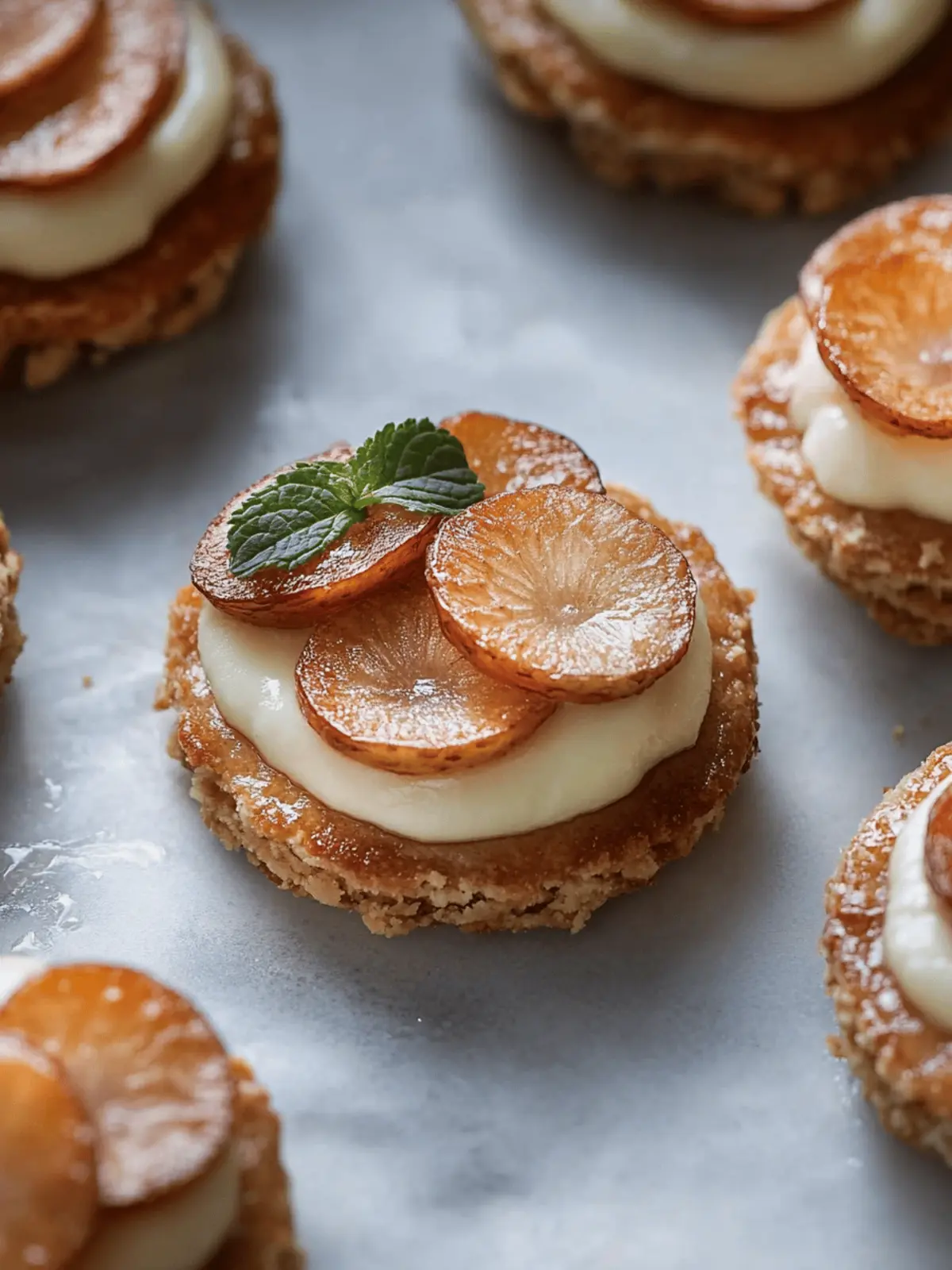 Bienenstich Plätzchen