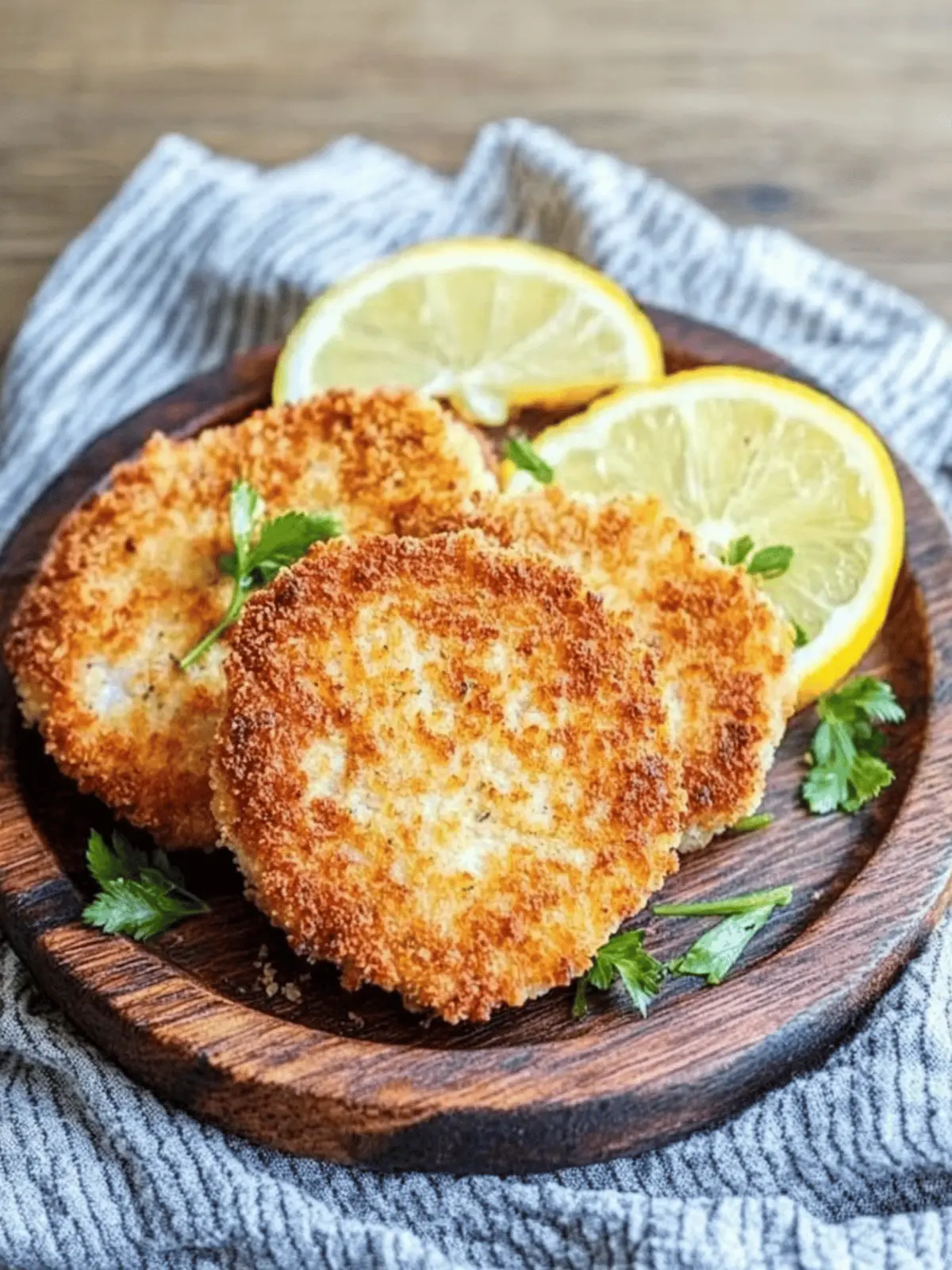 Airfryer Kohlrabi Schnitzel Kräuter