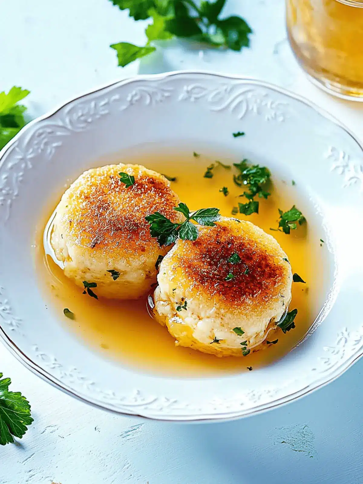Traditional Kaspressknödel Rezept mit Bergkäse und Kräutern