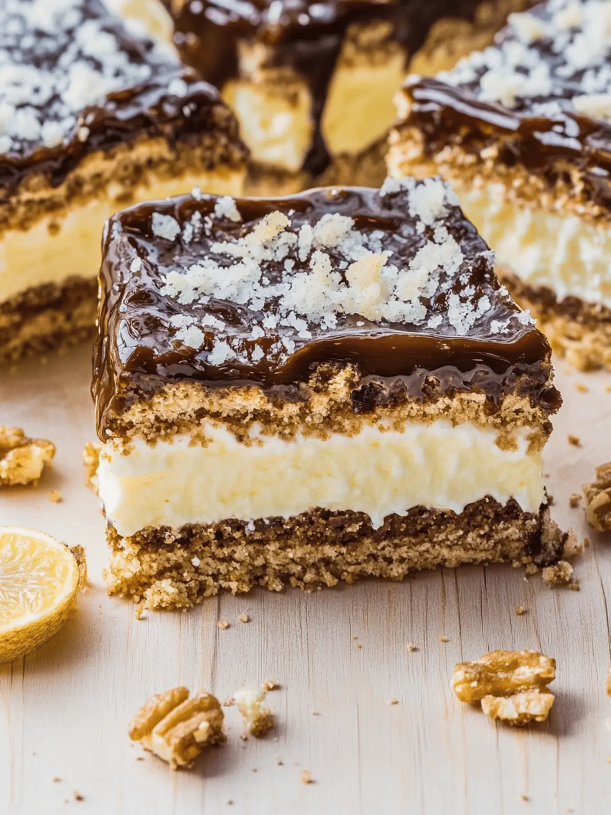 Friss-dich-dumm-Kuchen mit Walnüssen ganz einfach