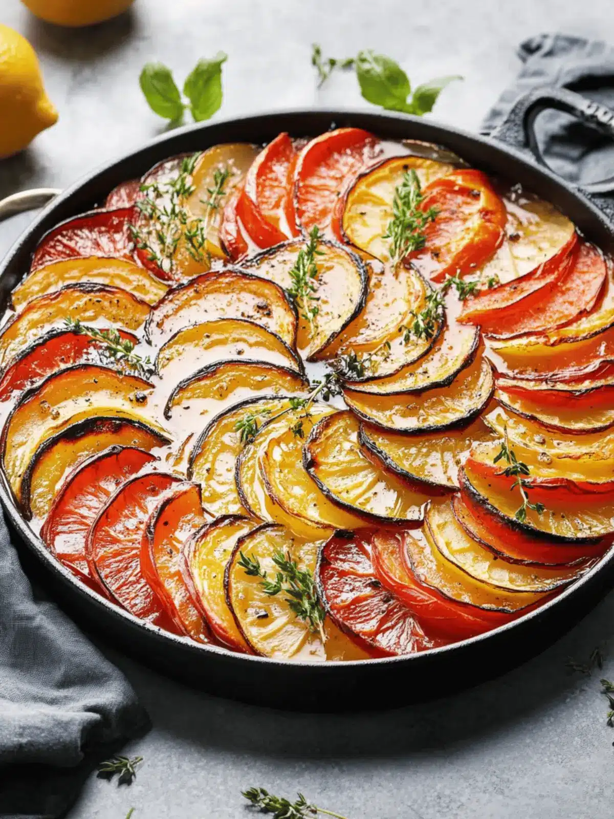 Ratatouille mit Gemüse