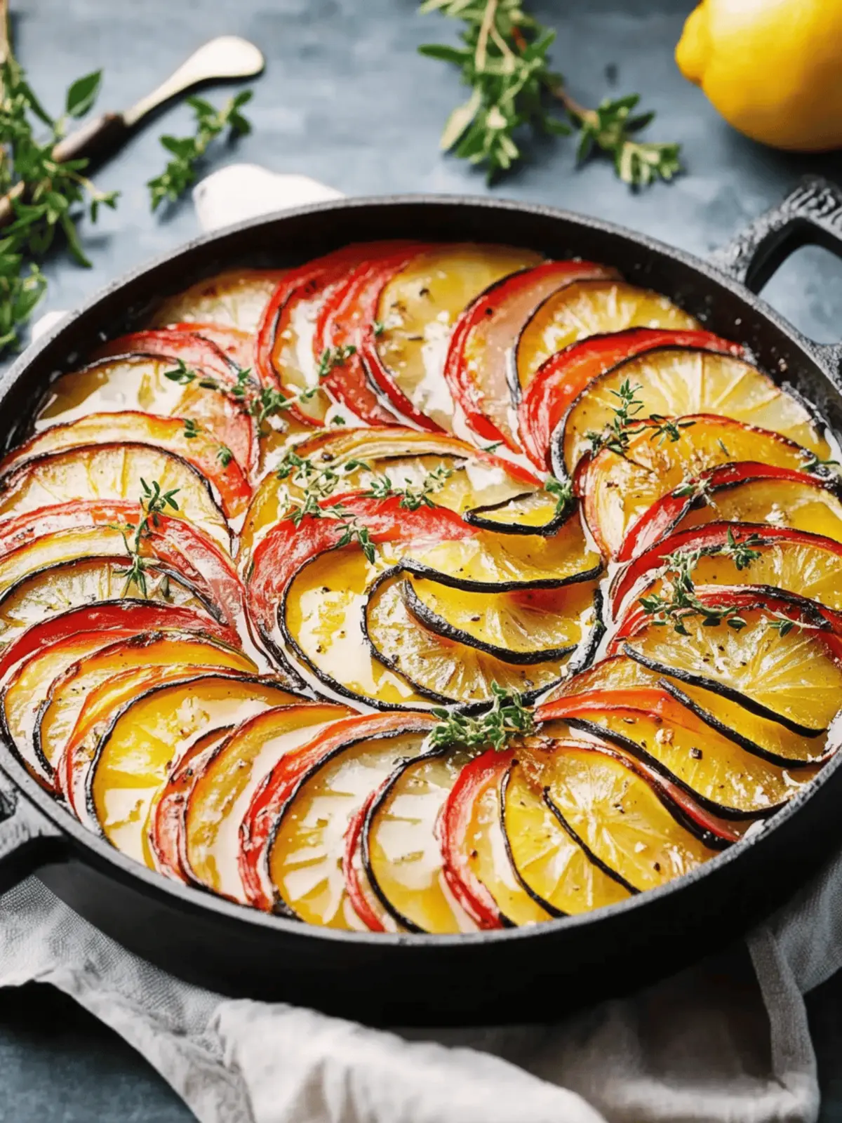 Ratatouille mit Gemüse
