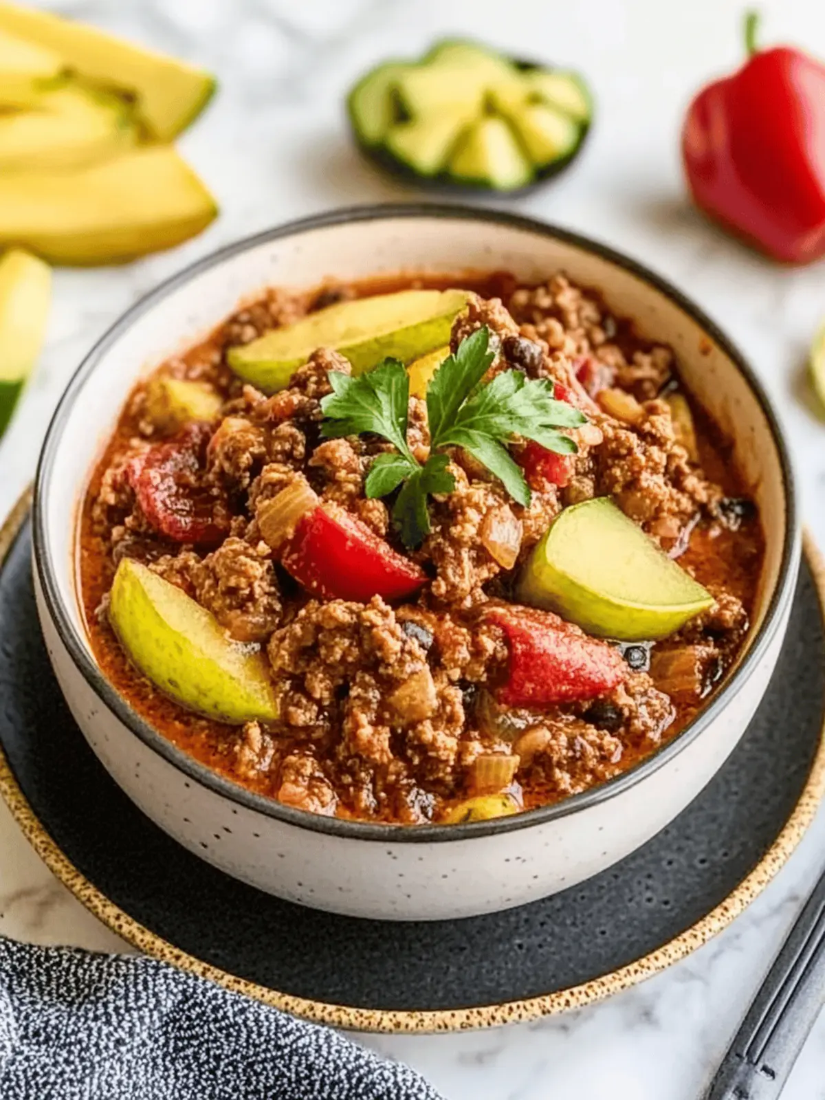 Veganes Gulasch mit Pfannenknödeln und Rotkraut