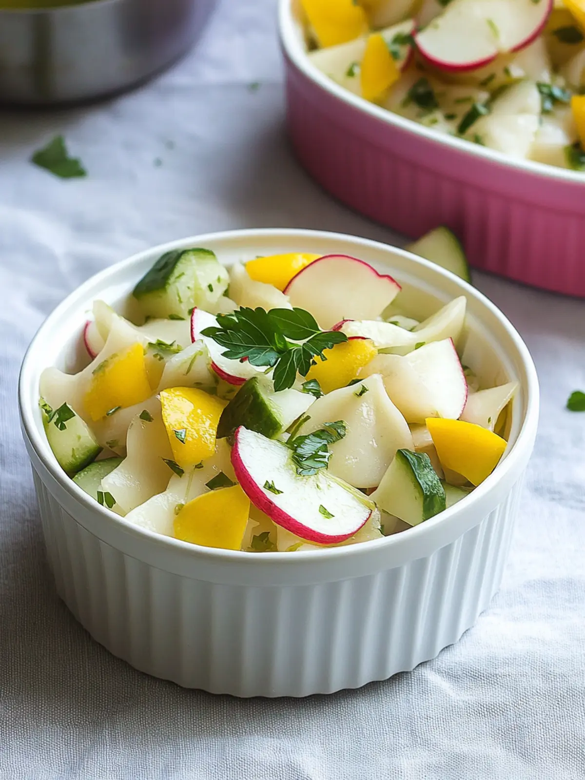Honig-Senf-Dressing für Salat