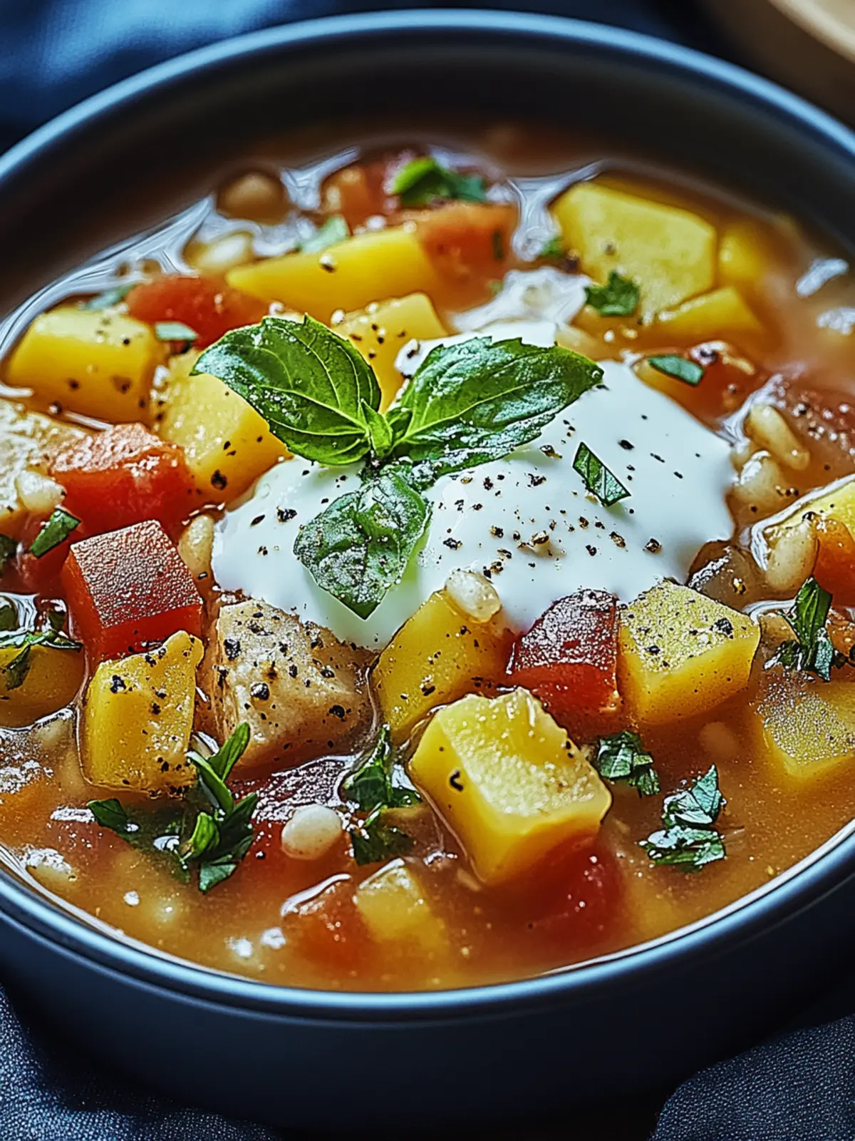 Vegetarischer Bauerntopf