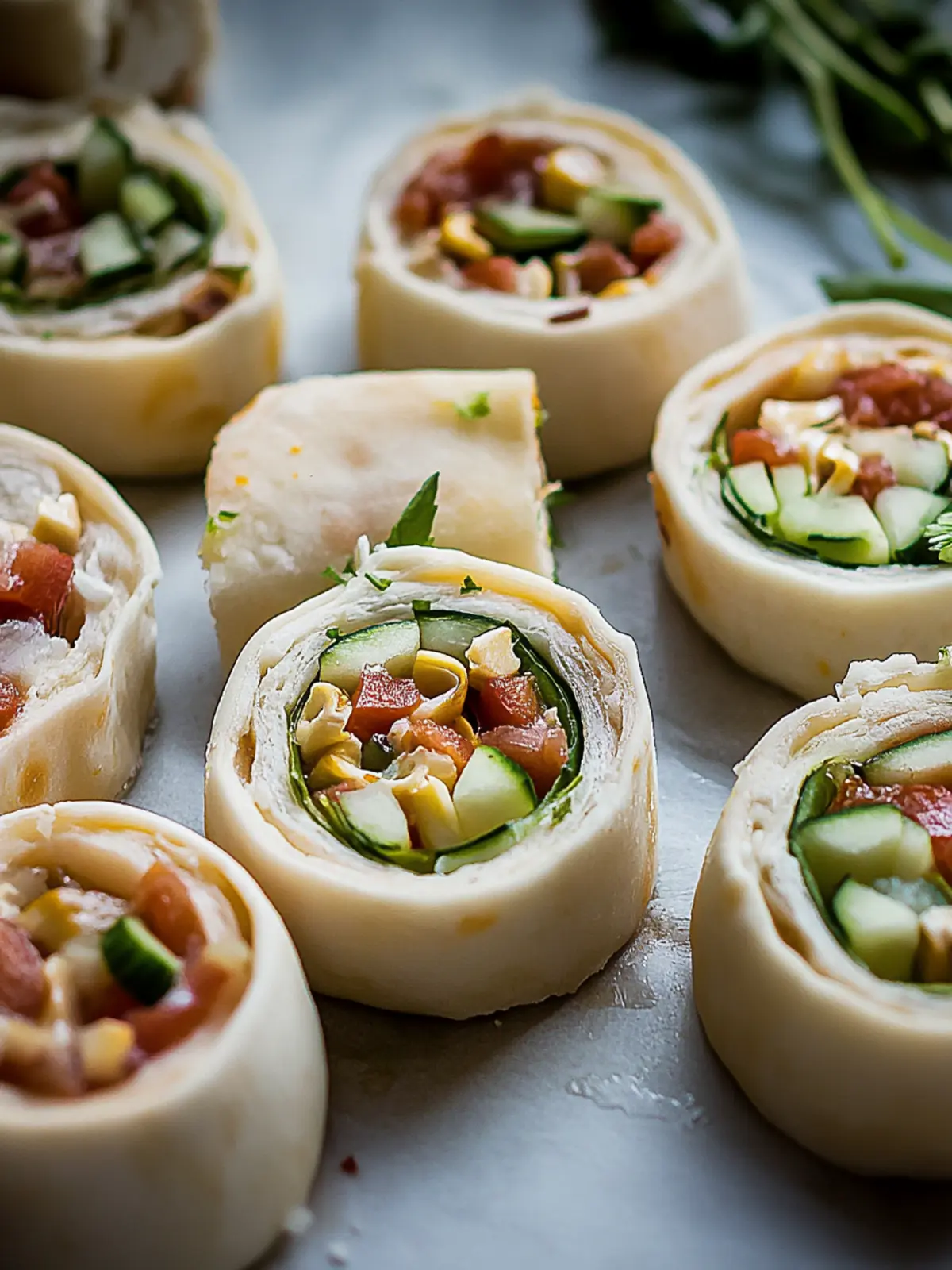 Vegane Pizzaschnecken aus Hefeteig