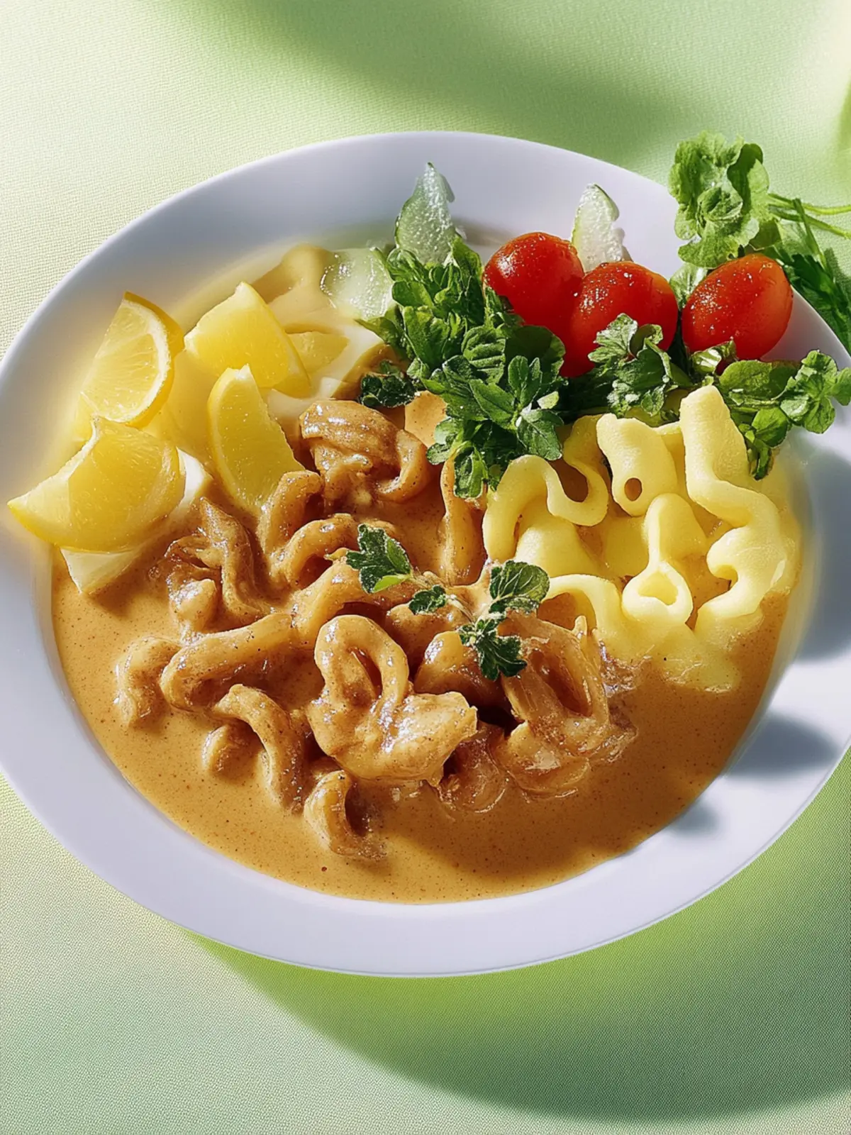 Züricher Geschnetzeltes mit Champignons und Spätzle