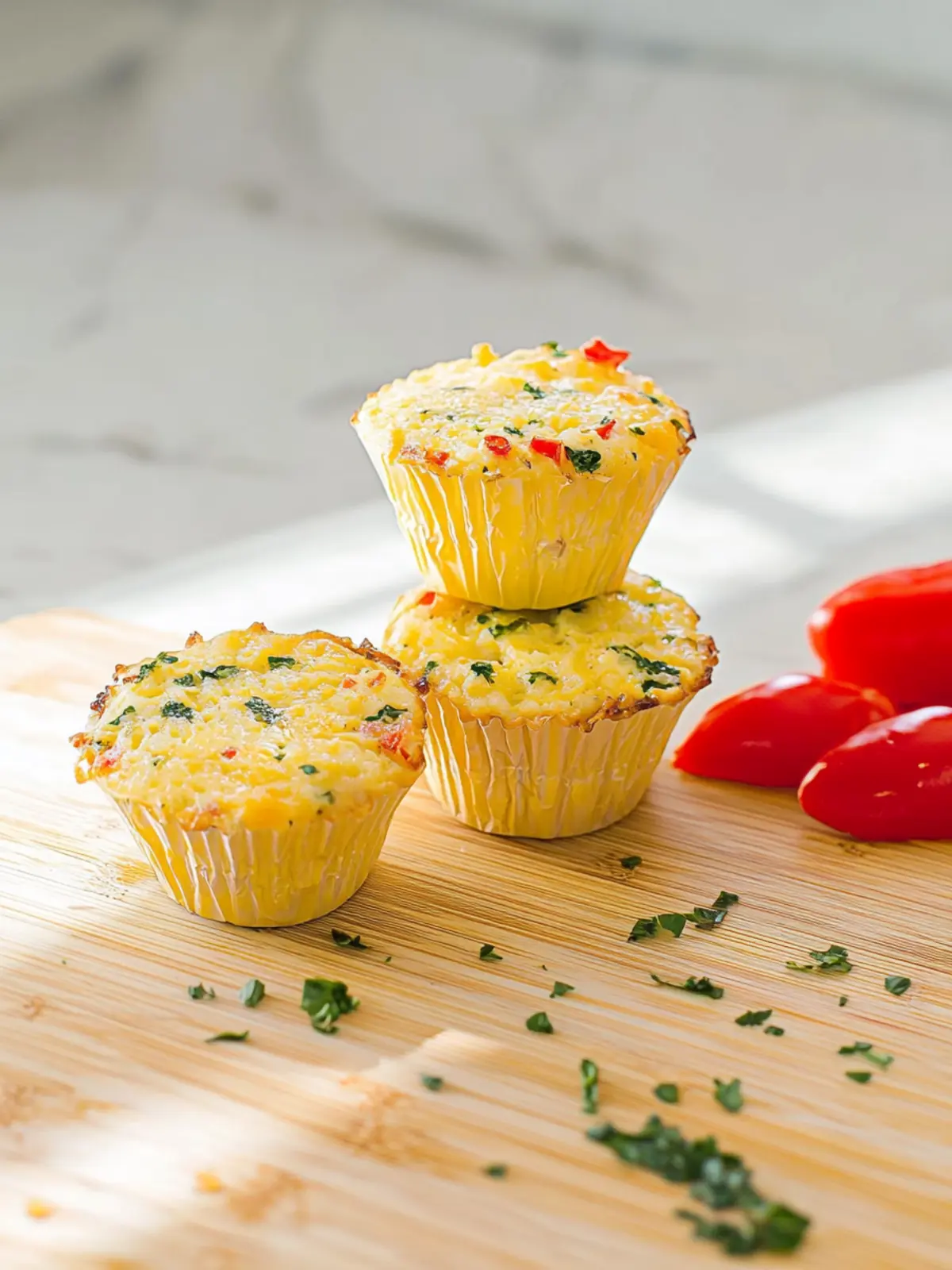 Herzhafte Eier-Muffins