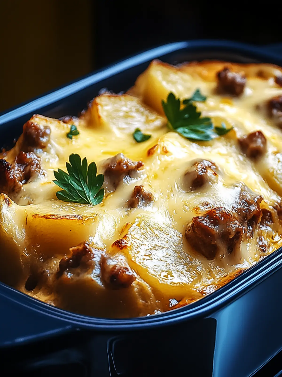 Rouladentopf aus dem Backofen