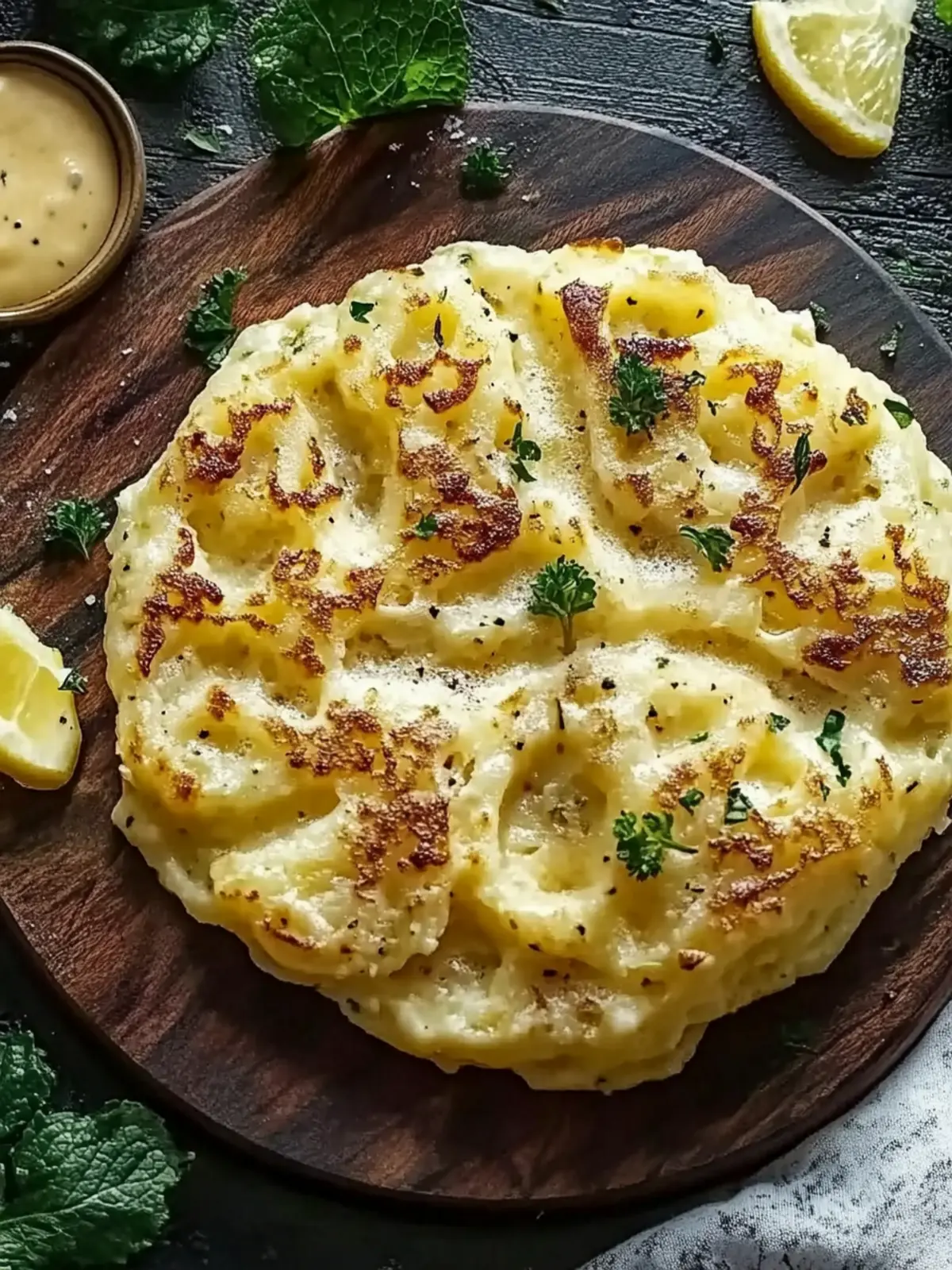 Überbackener Spitzkohl mit cremiger Sauce