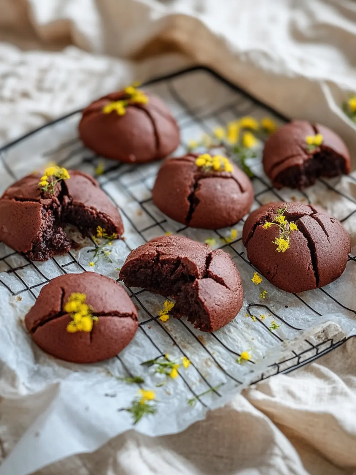 Gefüllte Nutellaplätzchen – einfache Schokoladenplätzchen