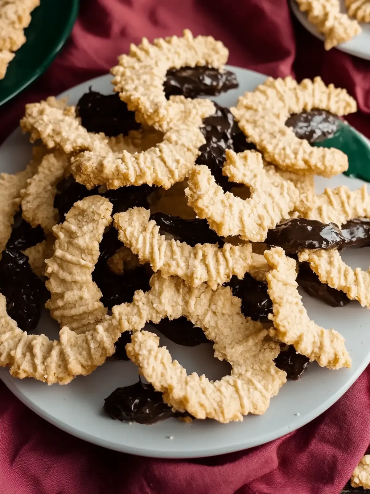 Zartes Spritzgebäck aus dem Fleischwolf