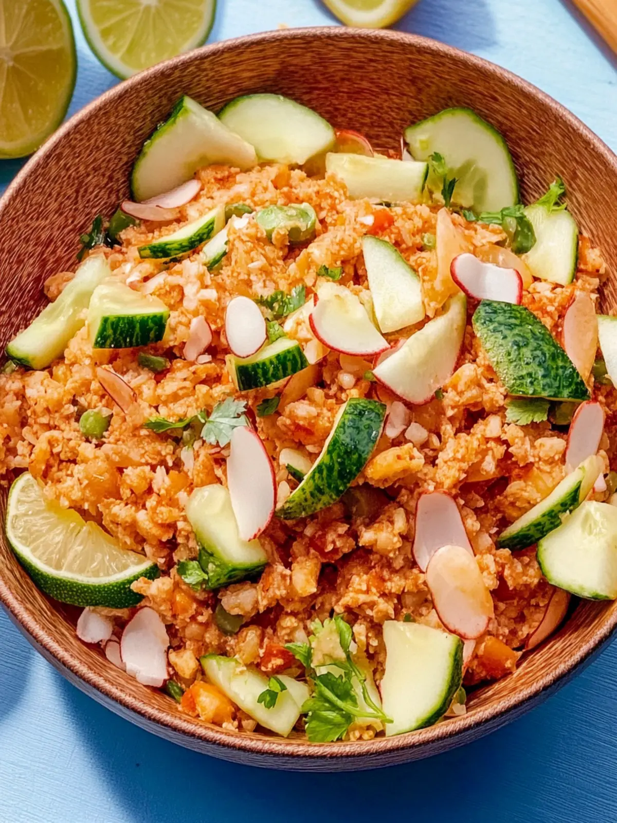 Knuspriger Reissalat