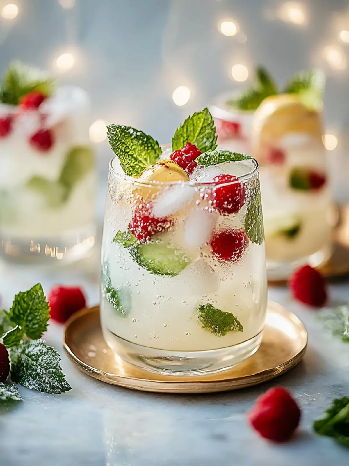 Feiere die Saison mit White Christmas Mojitos