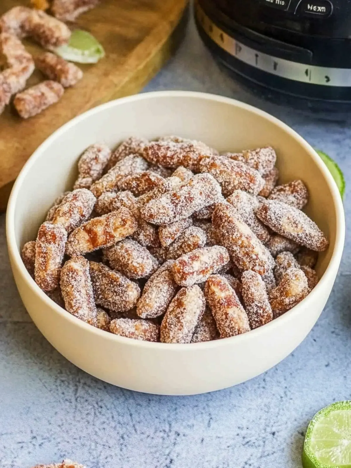 Gebrannte Mandeln aus der Heißluftfritteuse