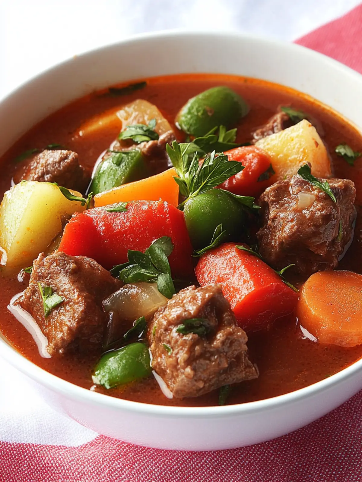 Gulaschsuppe nach Großmutters Art