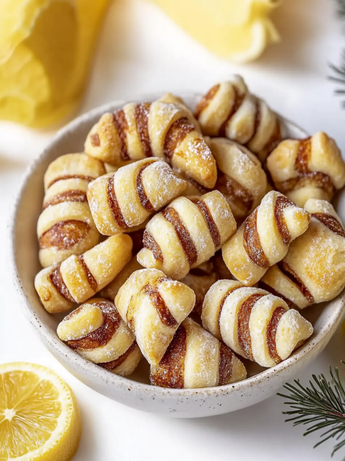 Zimthörnchen Plätzchen