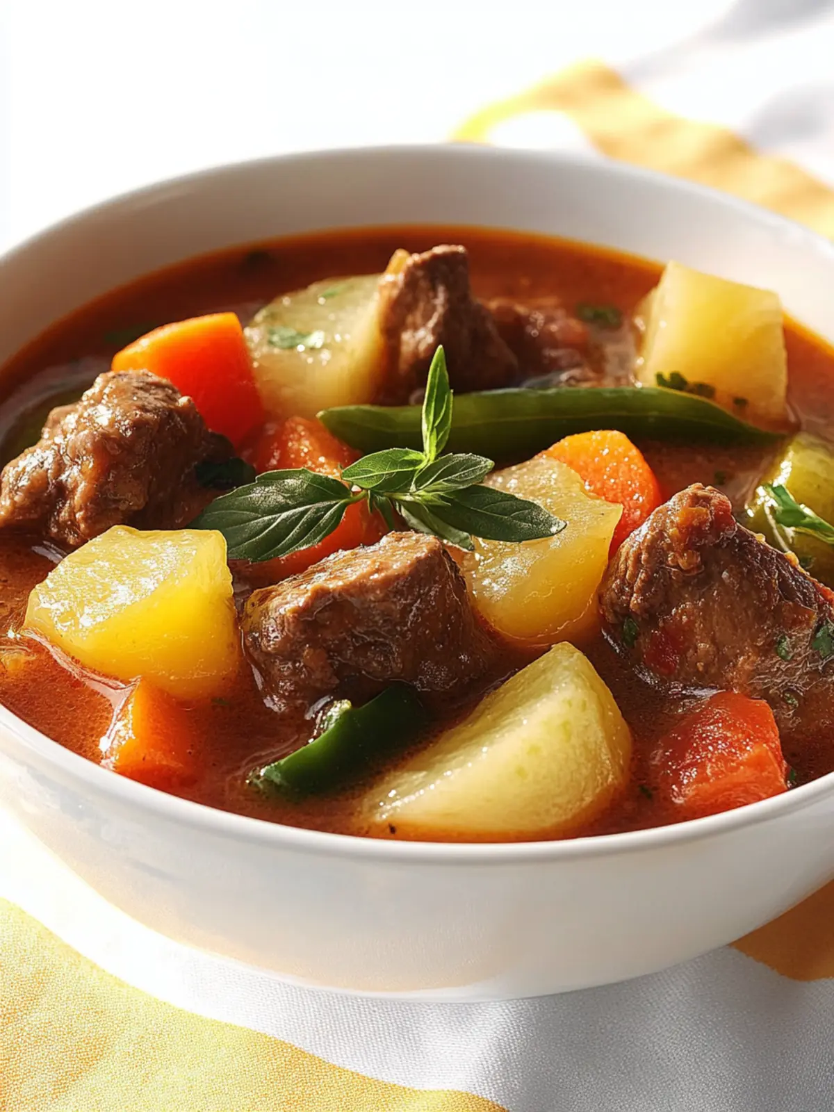 Gulaschsuppe nach Großmutters Art