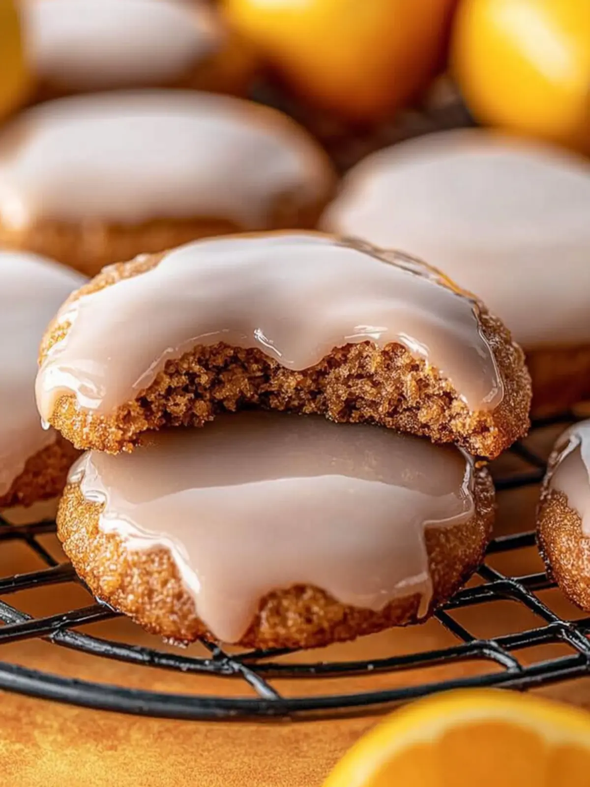 Wunderbar saftige Gewürzkekse mit Schoko-Guss