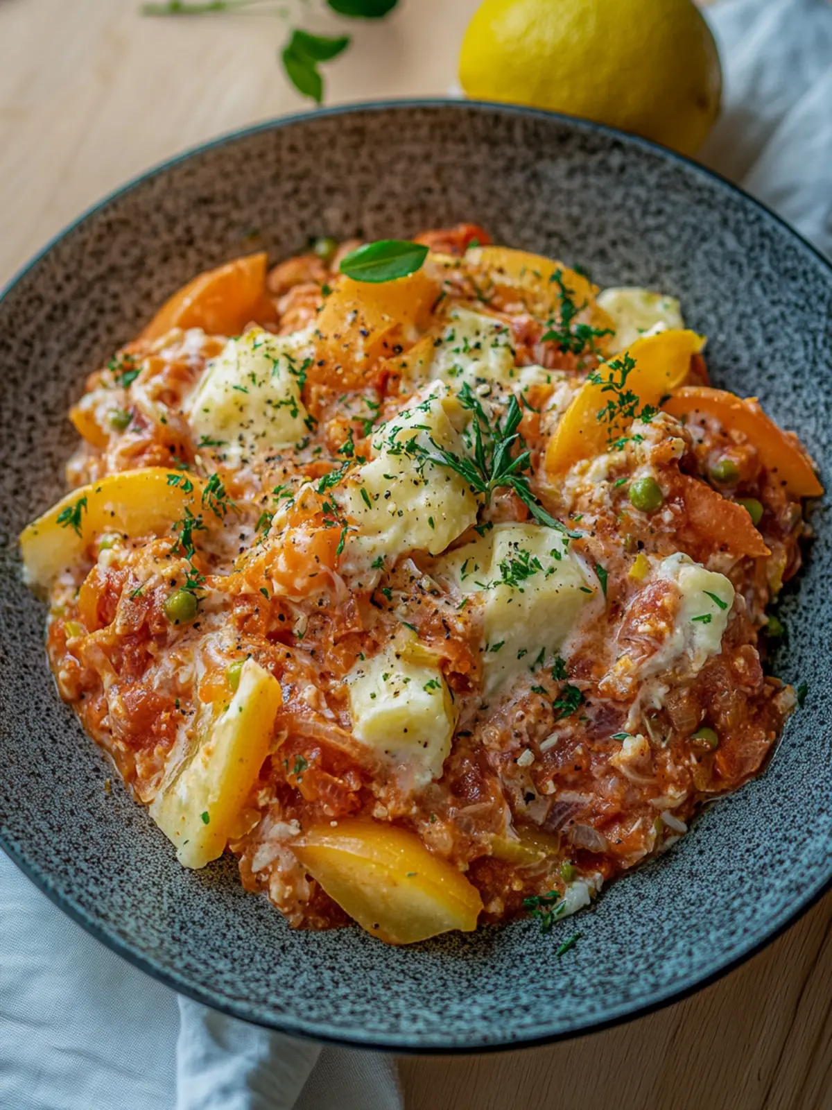 Griechischer Nudel-Hackfleisch Auflauf