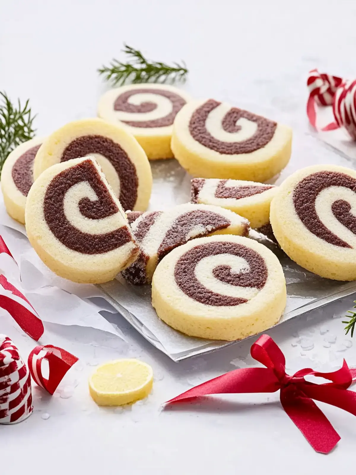 Schwarz-Weiß-Gebäck