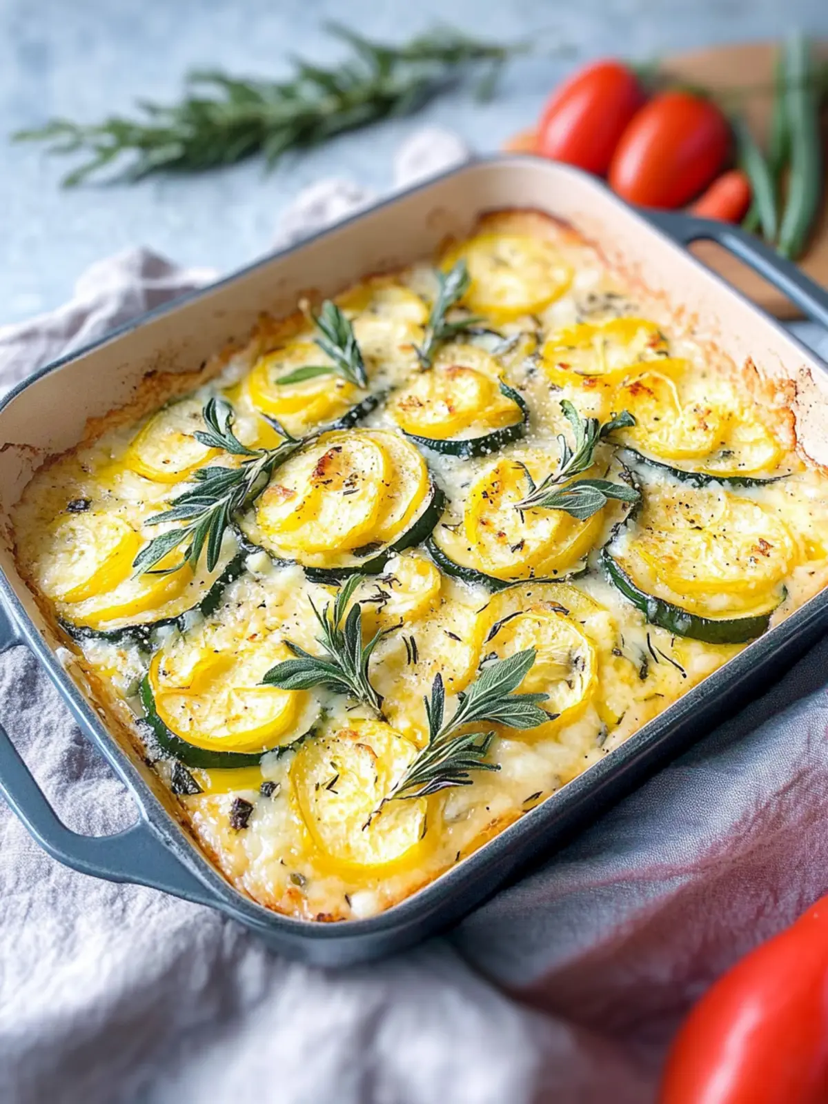 Discover the potato-zucchini casserole with feta