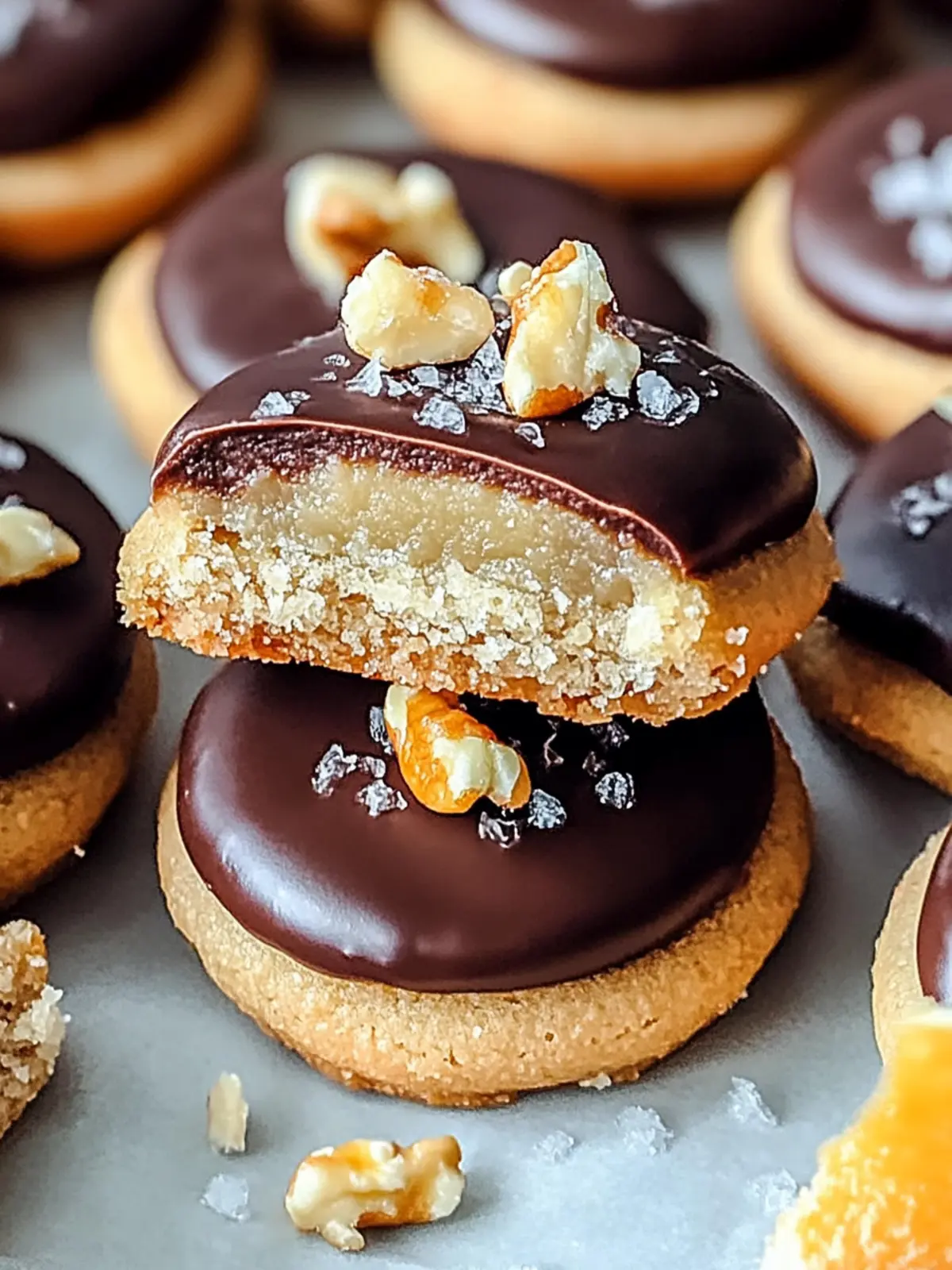 Beste Nougat-Plätzchen