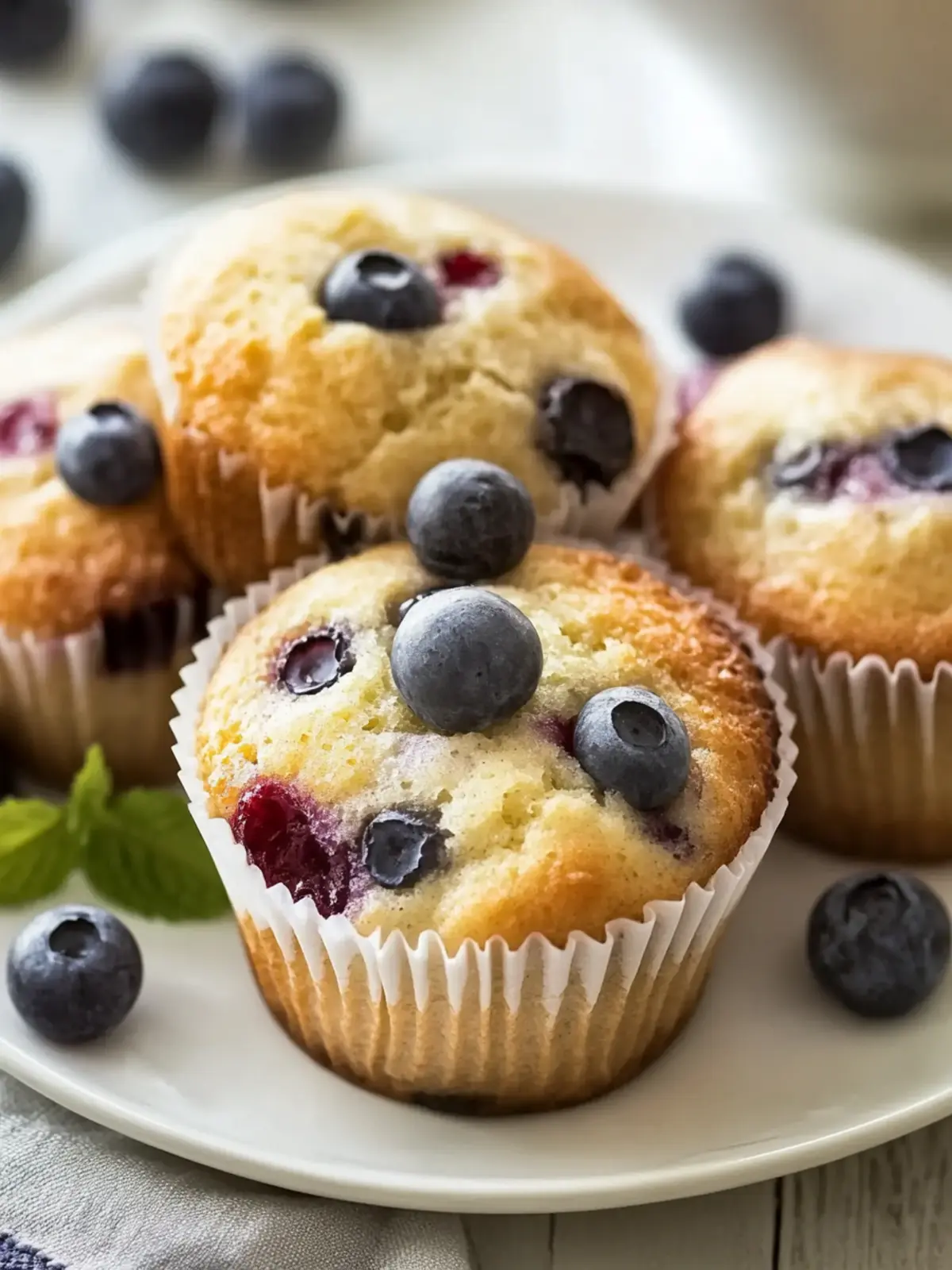 Heidelbeer-Muffin-Glück