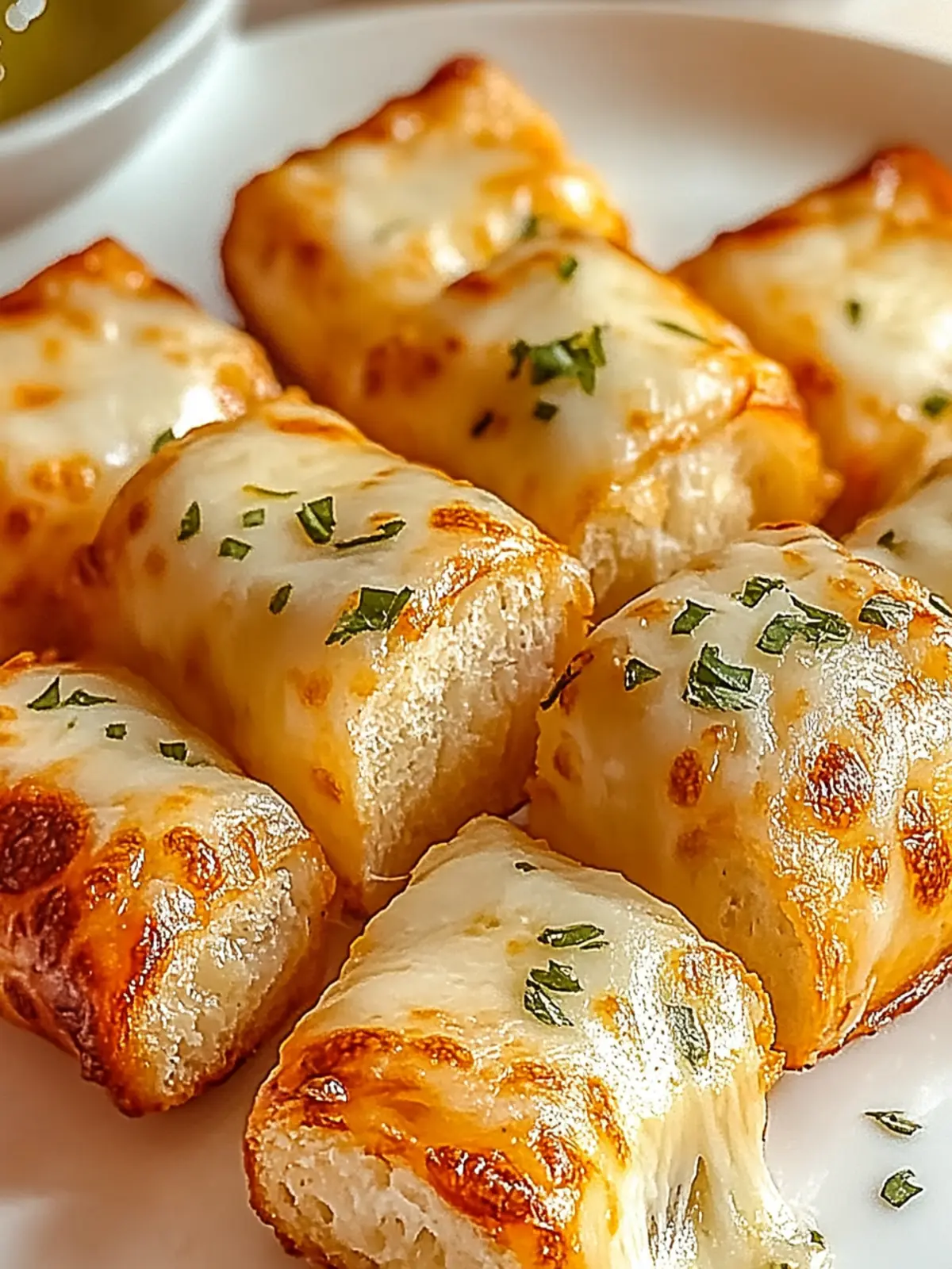 Luftfritteuse Pizza-Rollen für den perfekten Snack