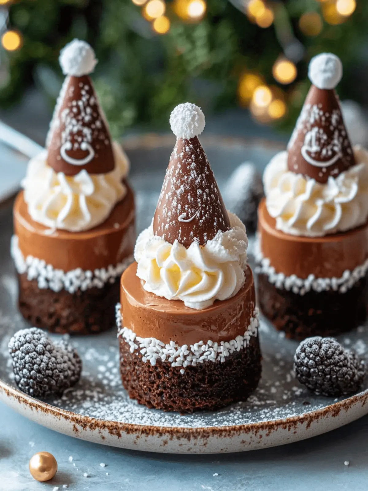 Schokoladenzwergkäsekuchen