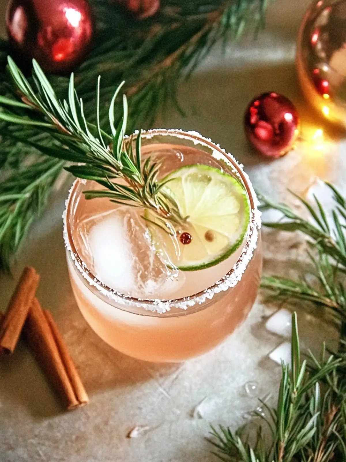 Fröhliche Preiselbeere Weihnachten Margarita