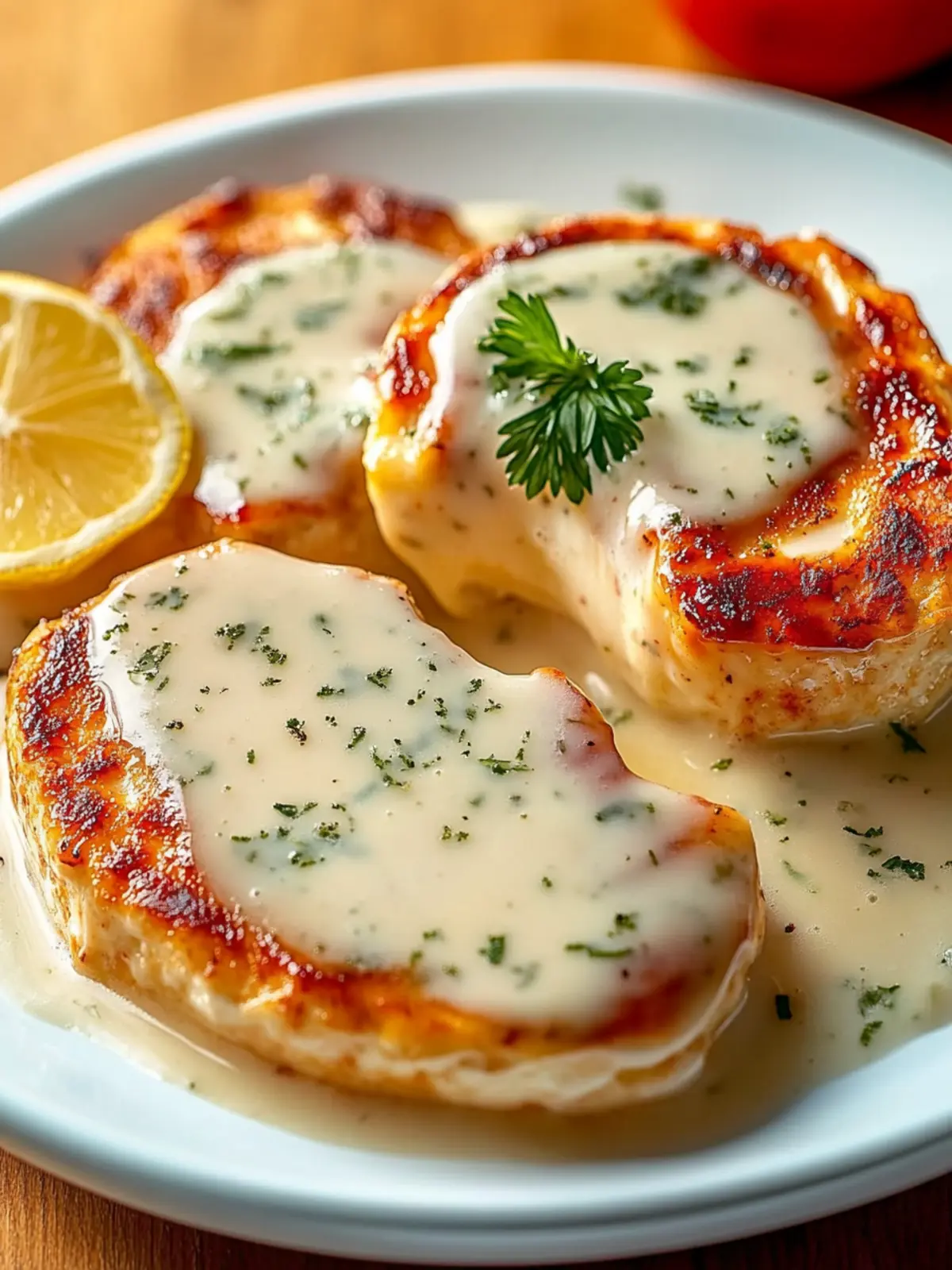 Hähnchenfilet in cremiger Knoblauchsauce ein Blitzgericht in 20 Minuten