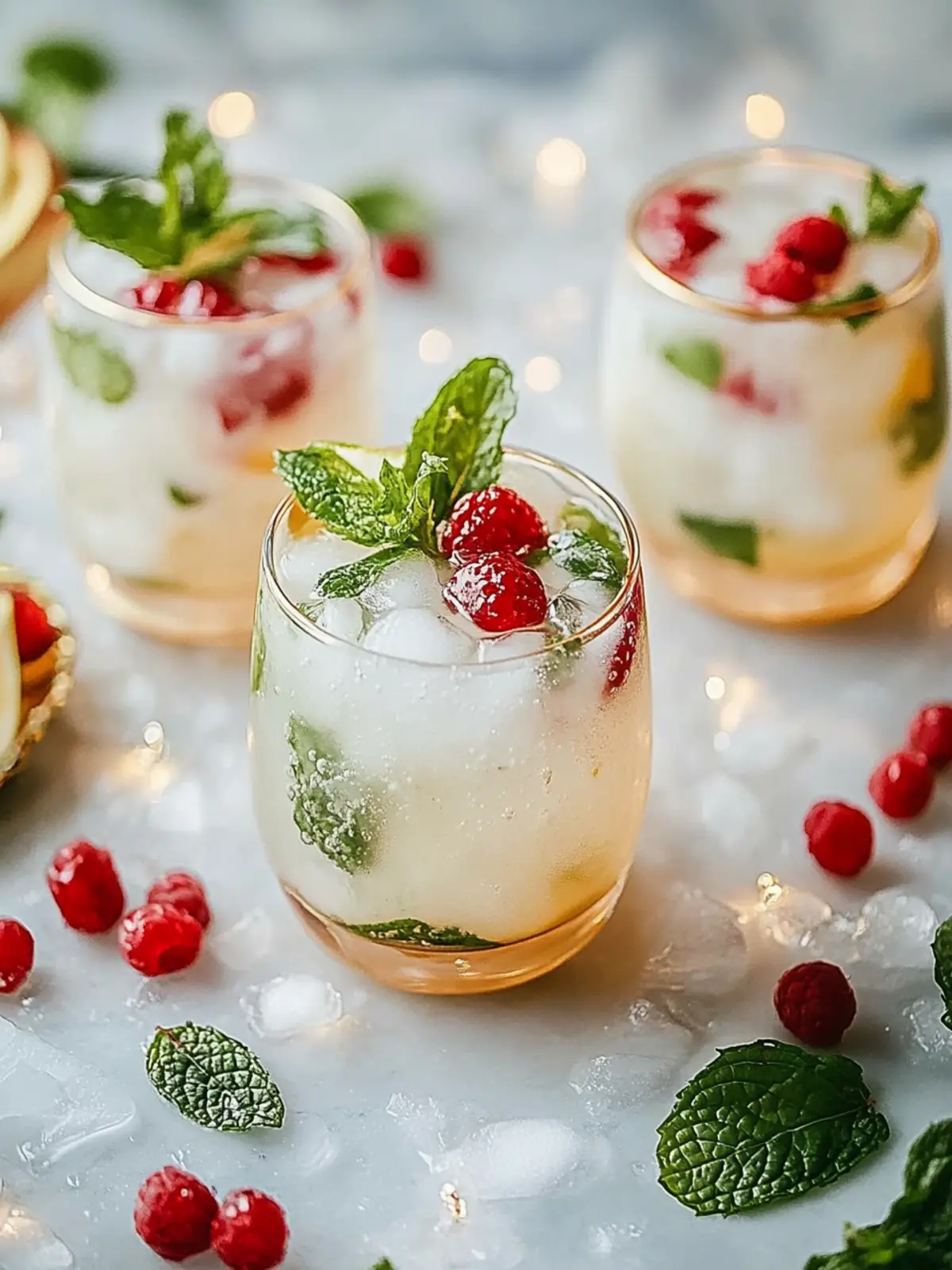 Feiere die Saison mit White Christmas Mojitos