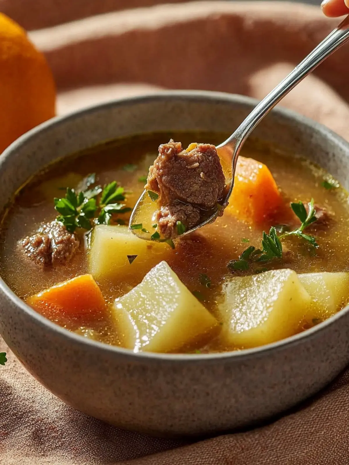 Herzhafter Rindereintopf