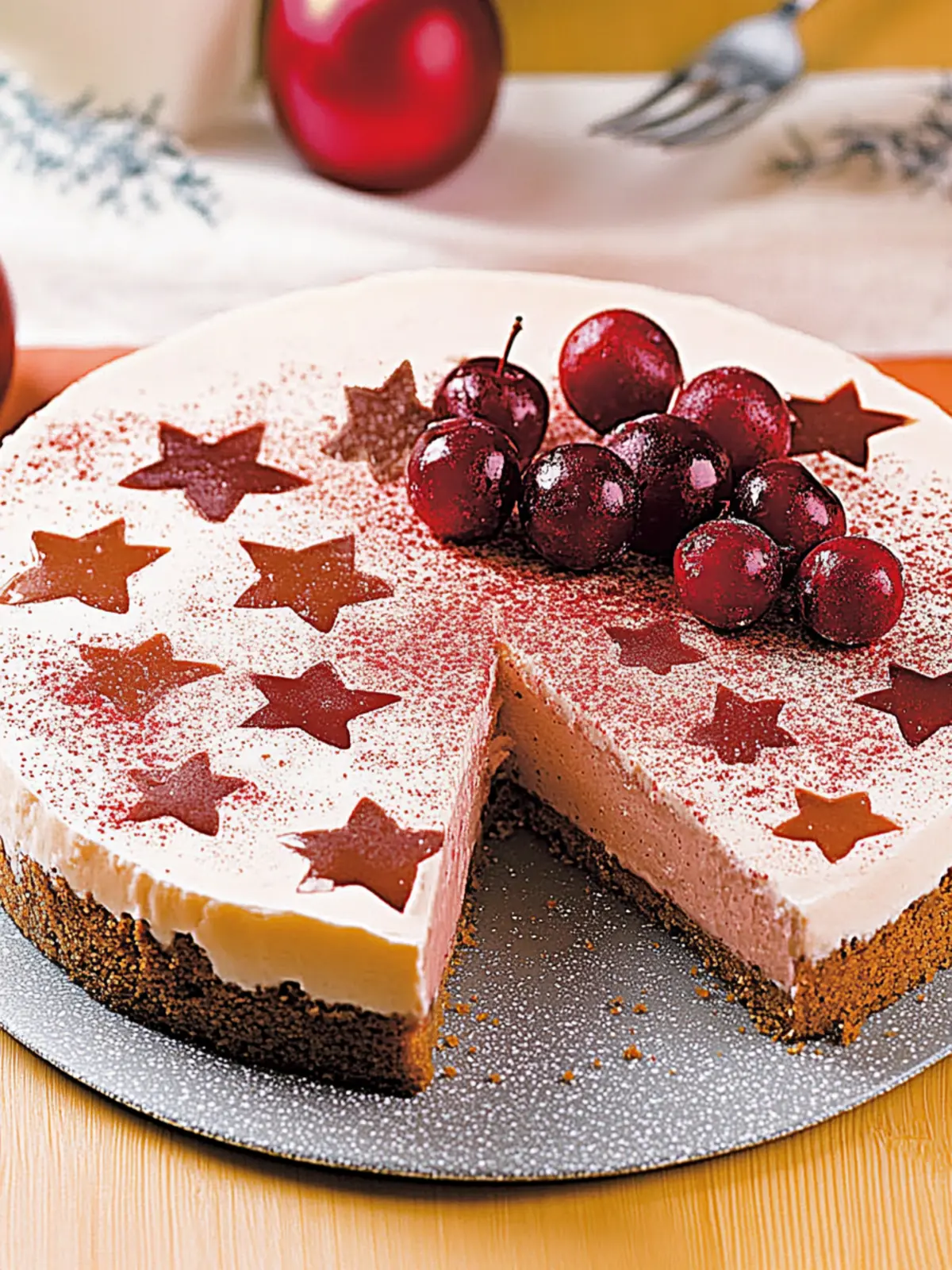 Spekulatius-Kirschtorte