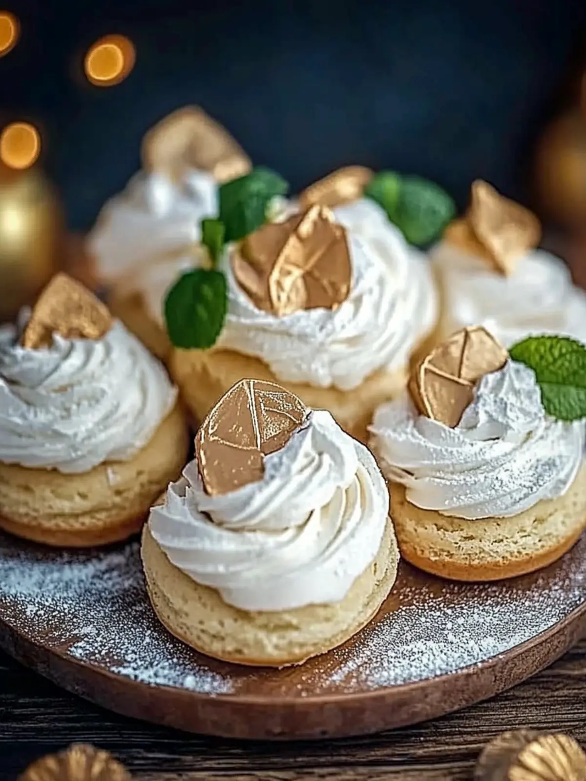 Fairy kisses – magical Toffifee cookies with meringue