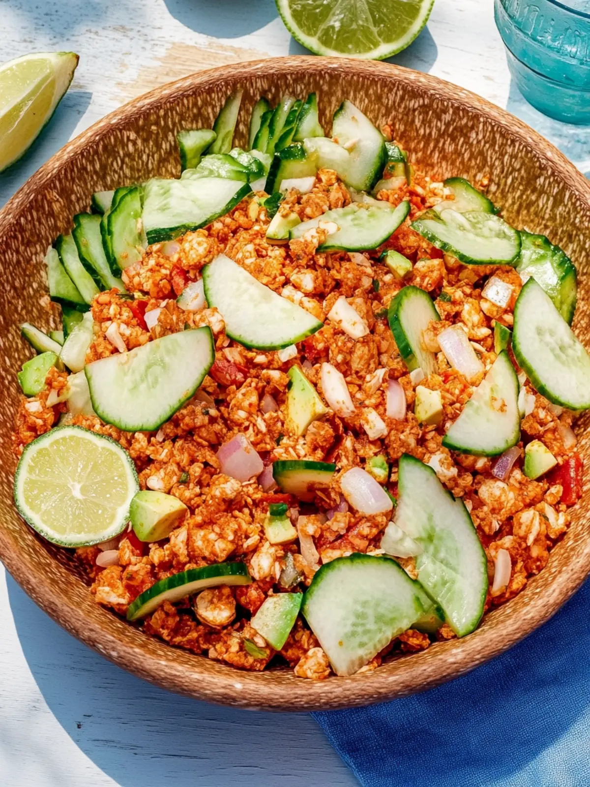 Knuspriger Reissalat