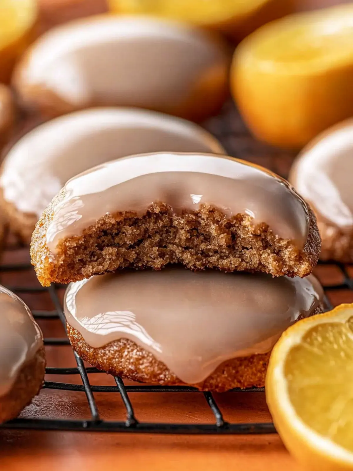 Wunderbar saftige Gewürzkekse mit Schoko-Guss