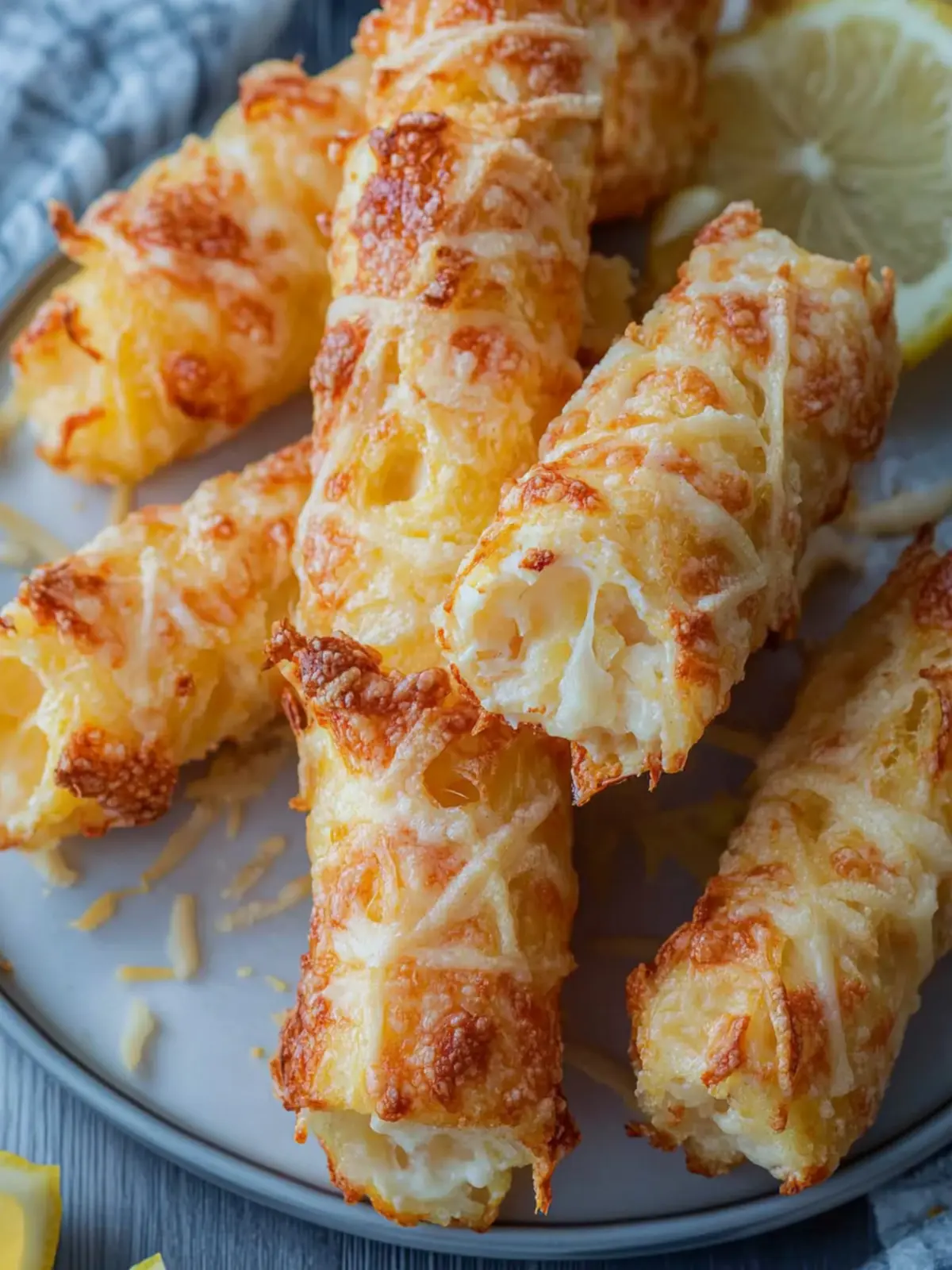 Käsestangen – herzhafter Snack