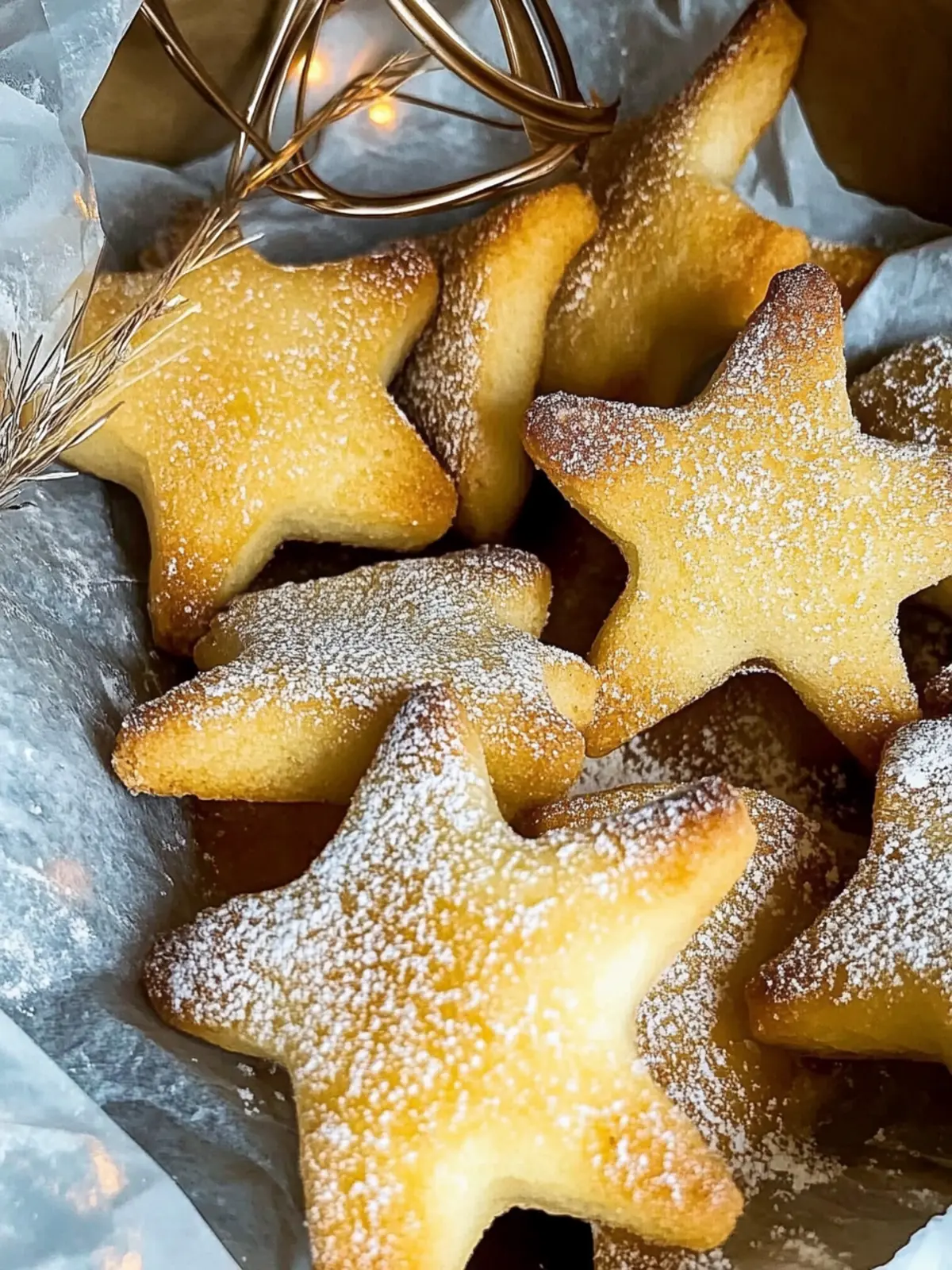 Schmandplätzchen mit Zimt und Zucker