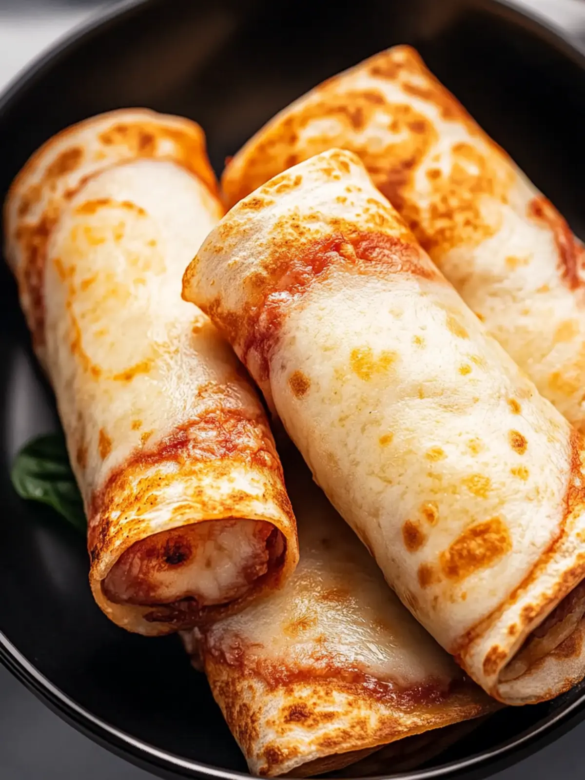 Pizzaröllchen im Air Fryer