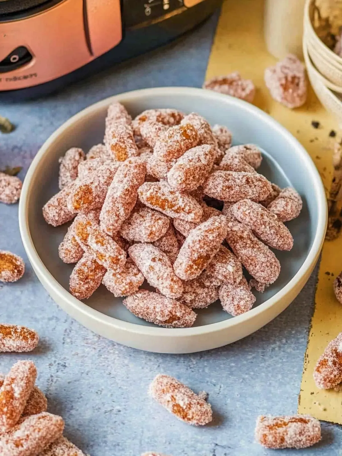 Gebrannte Mandeln aus der Heißluftfritteuse