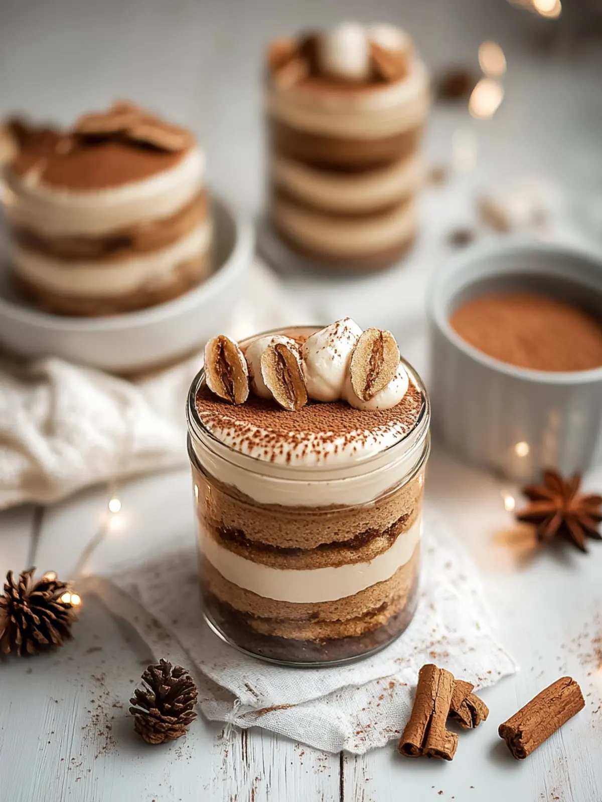 Leckeres Spekulatius Tiramisu von dem du nicht genug bekommen wirst